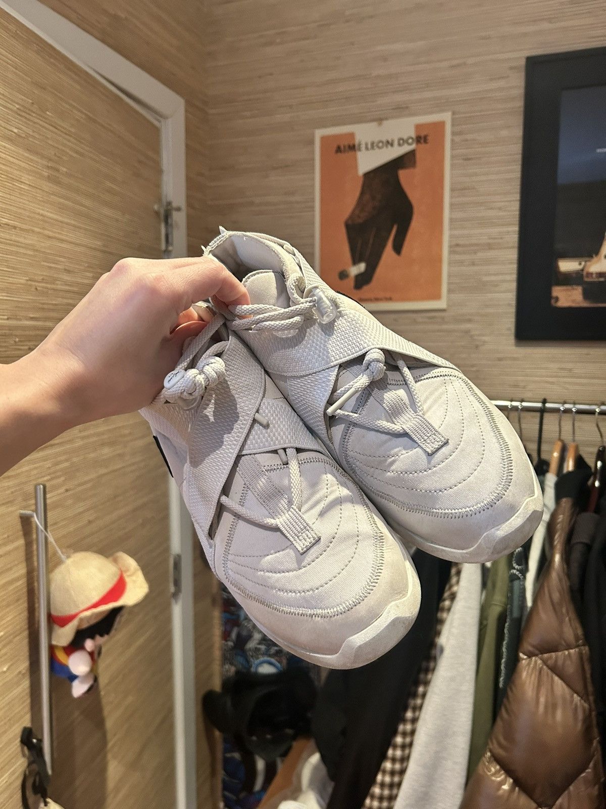 Fear of God Air Fear of God Raid ‘Light Bone’ Size US 9.5 / EU 42-43 - 4 Thumbnail