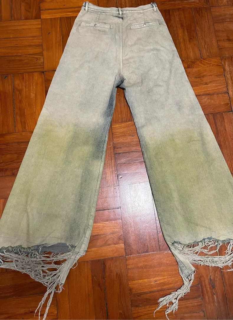 Rick Owens Rick Owens Baggy cattle with erosion hem-2506 Size US 36 / EU 52 - 2 Thumbnail