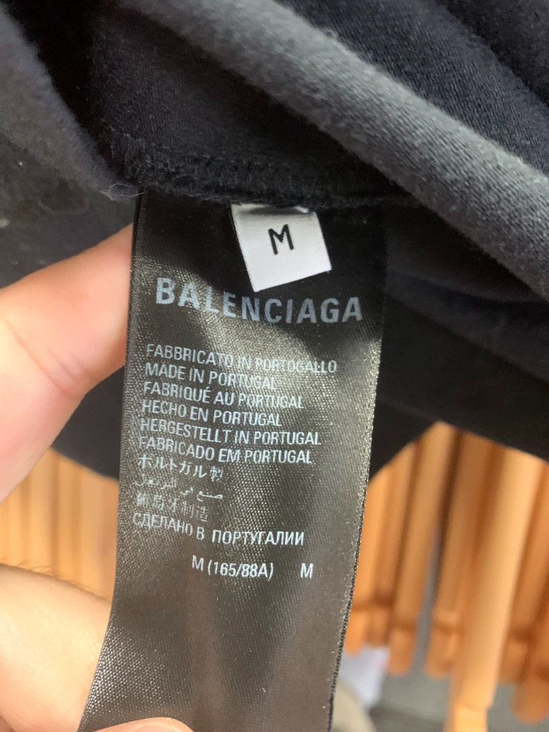 Balenciaga Balenciaga Black Rhinestone Sweatshirt Size M Size US M / EU 48-50 / 2 - 4 Thumbnail