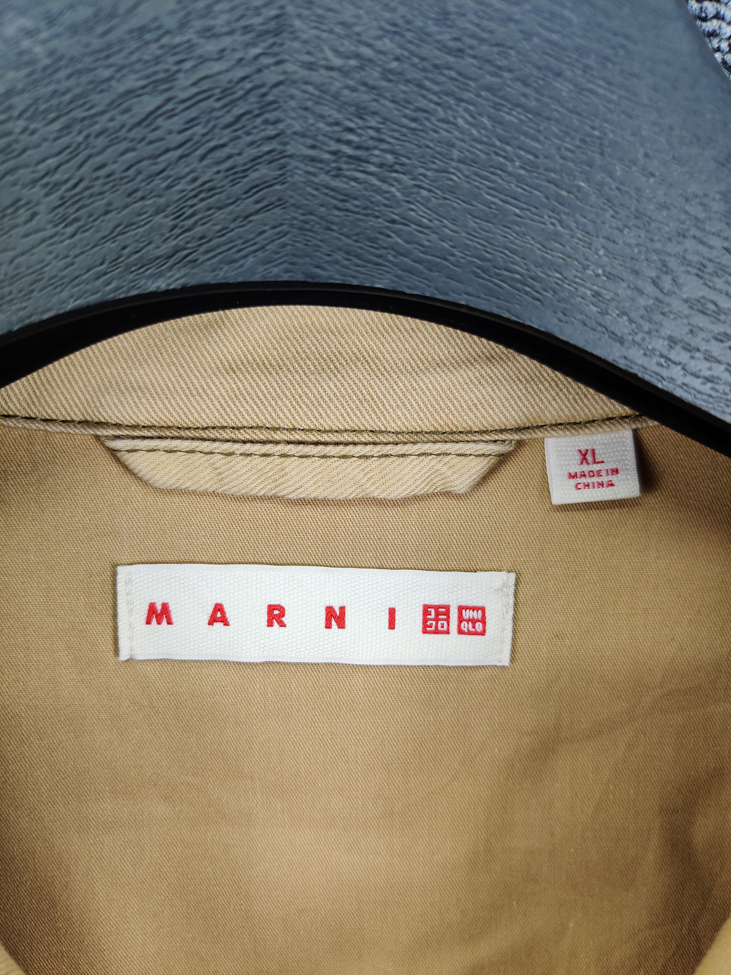 Marni × Uniqlo Vintage Uniqlo x Marni Utility Button Ups Jacket Size US XL / EU 56 / 4 - 7 Thumbnail