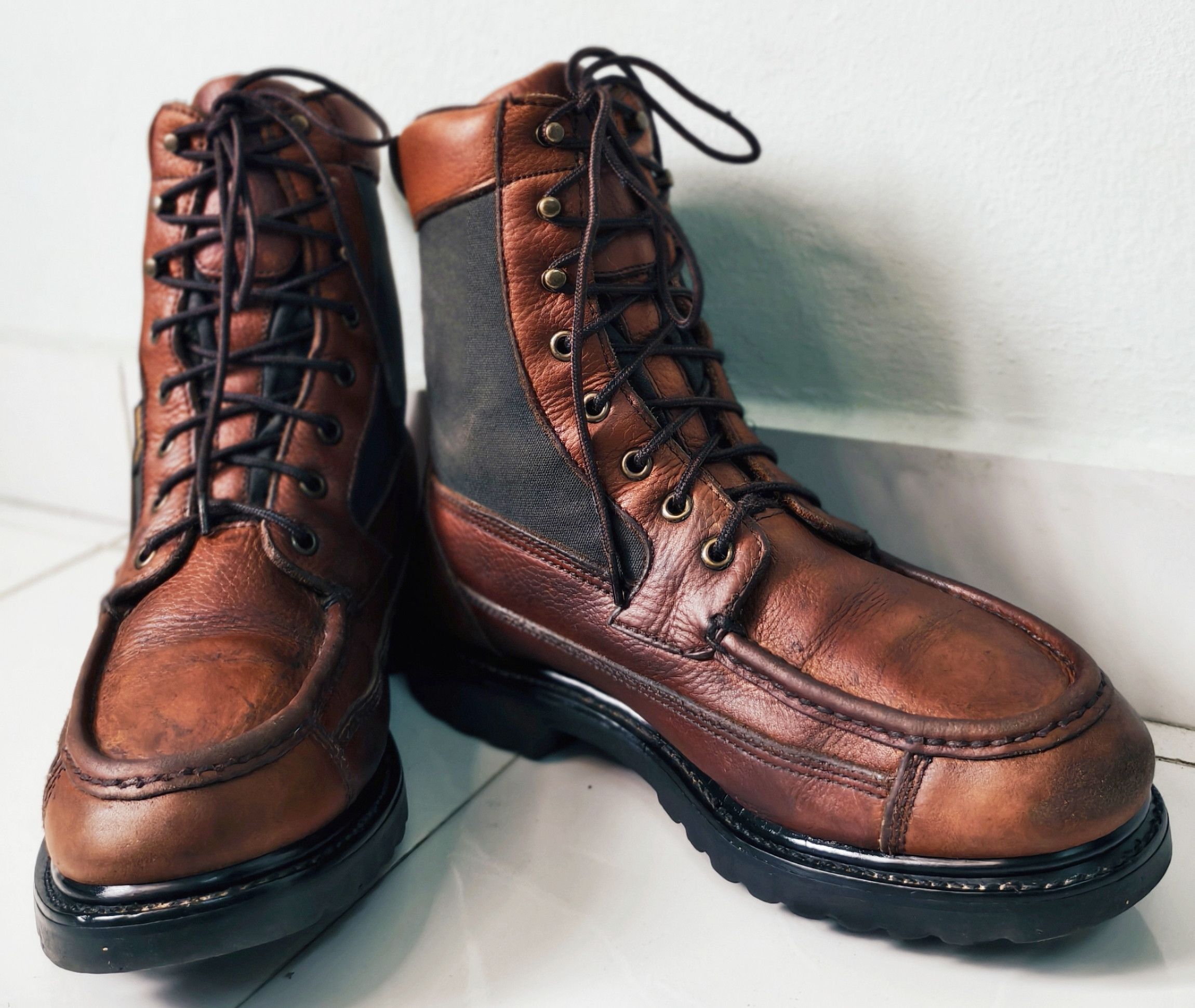 Redhead Redhead Gore-Tex Waterproof Leather Hunting Red Head Boots Size US 10 / EU 43 - 10 Thumbnail