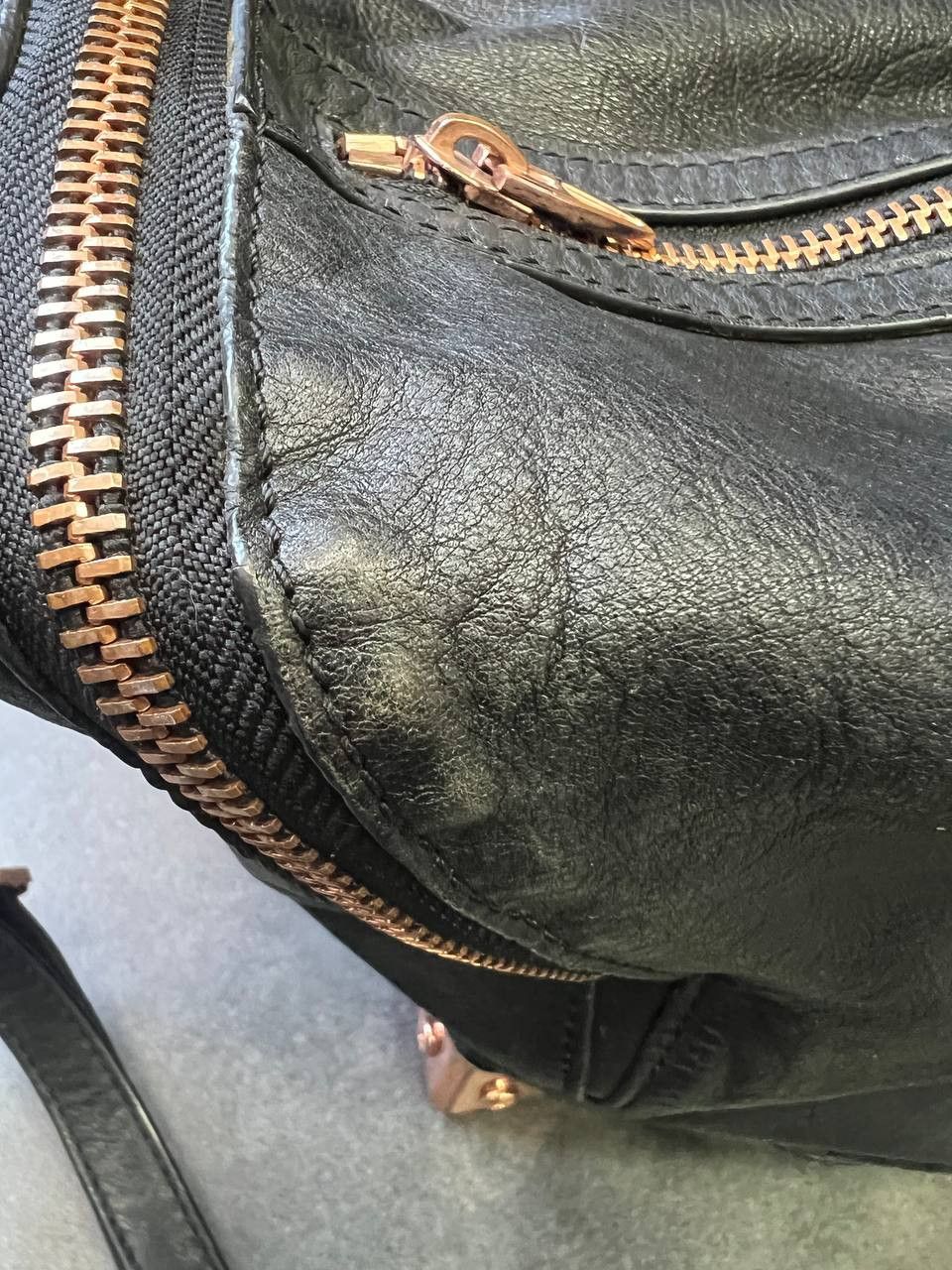 Alexander Wang Alexander Wang Lambskin Black Rocco Handbag Size ONE SIZE - 4 Thumbnail