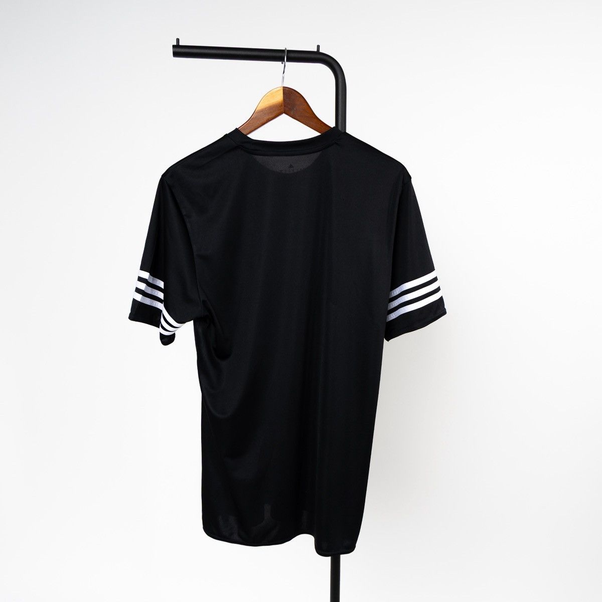 Adidas Adidas Mens Black Climalite T-Shirt Jersey Tee Athletic Size US L / EU 52-54 / 3 - 4 Thumbnail