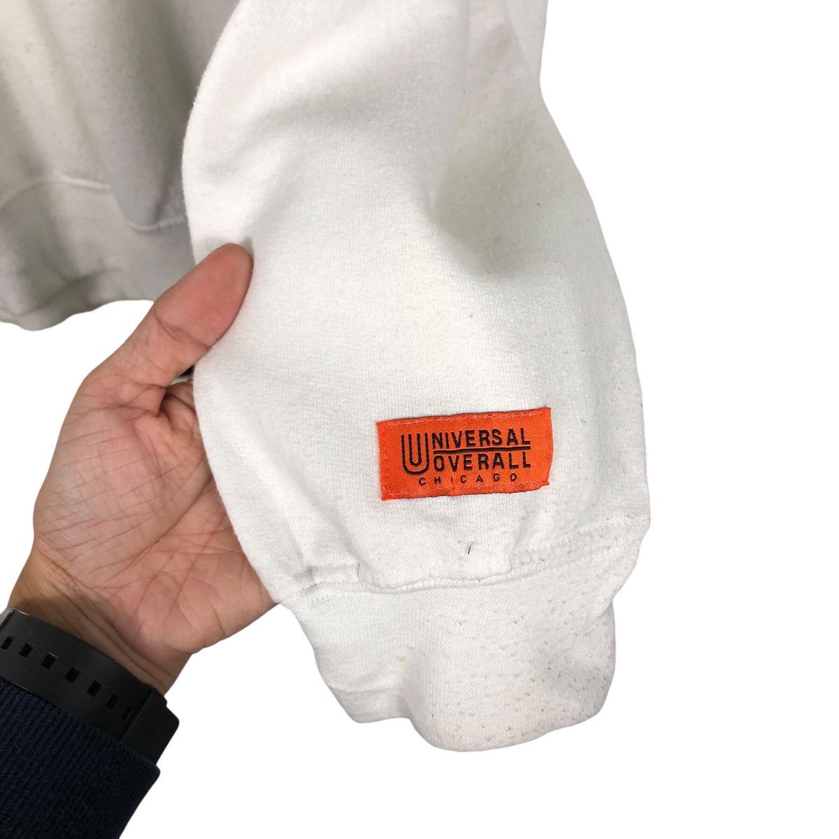 Japanese Brand 📌Vintage Universal Overall Chicago Sweatshirt Big Logo Size US L / EU 52-54 / 3 - 12 Thumbnail