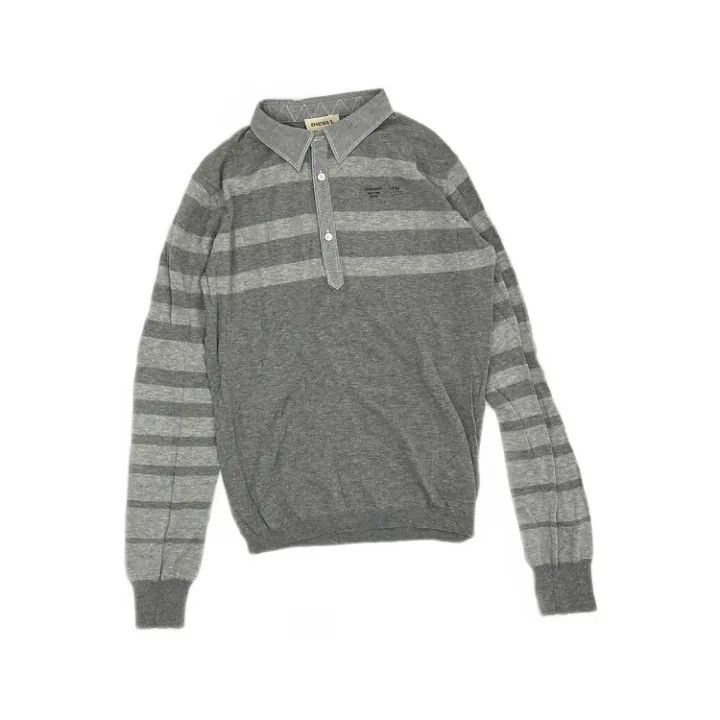Diesel Diesel Casual Long Sleeve T-Shirt 0079 Size US L / EU 52-54 / 3 - 1 Thumbnail