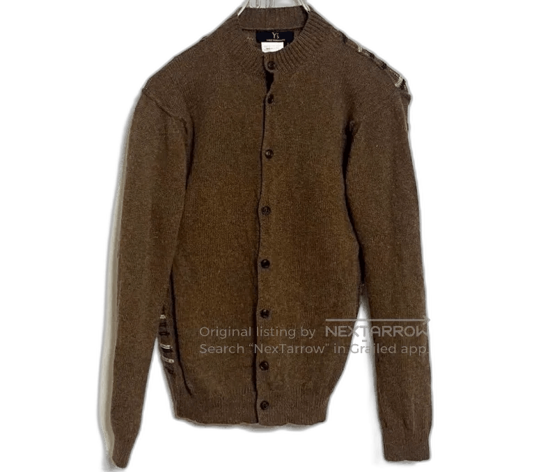 Yohji Yamamoto Yohji Yamamoto Vintage Knit Cardigan Size US M / EU 48-50 / 2 - 1 Thumbnail