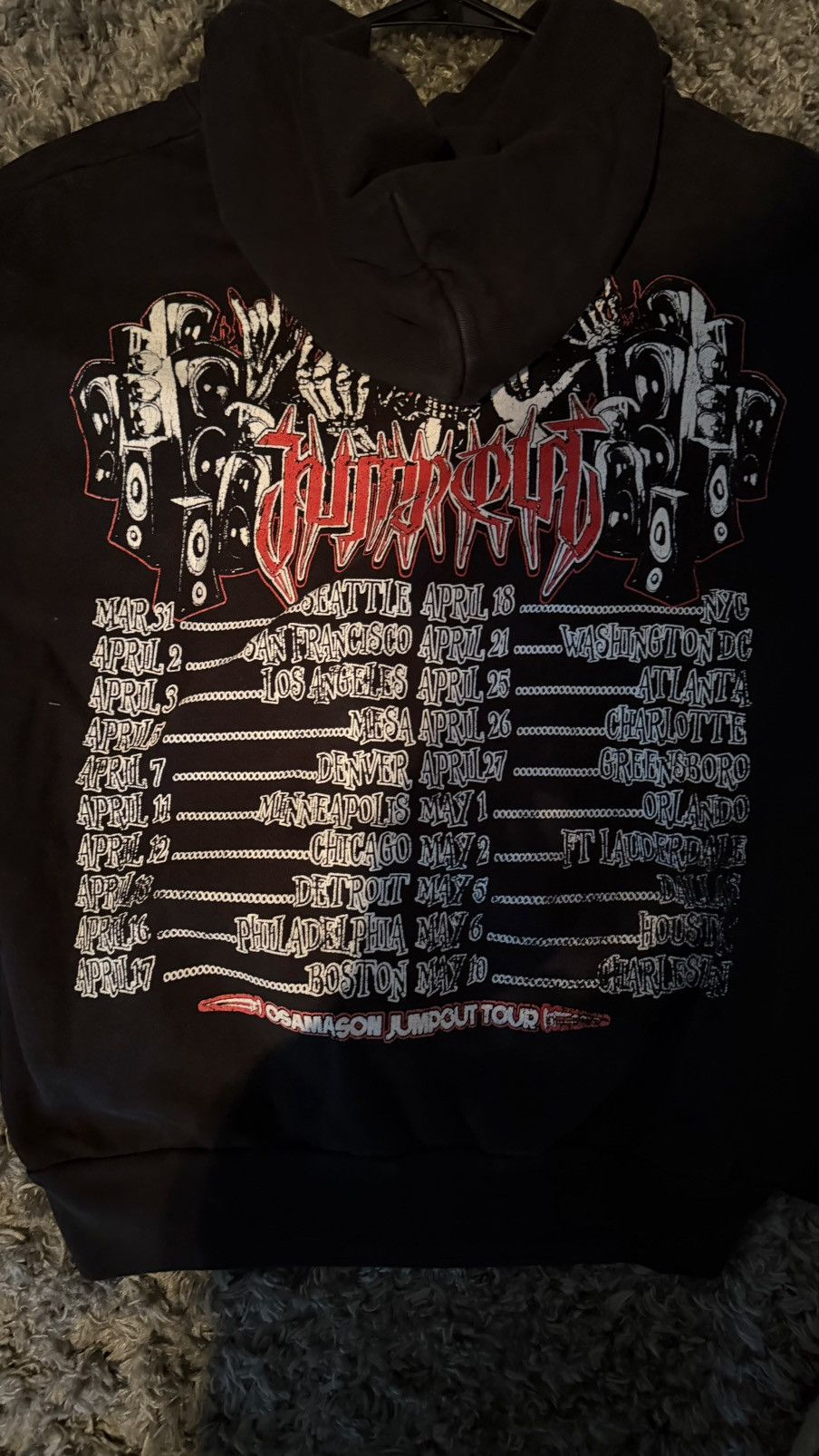 Other Osamason Jumpout tour hoodie Size US S / EU 44-46 / 1 - 2 Thumbnail