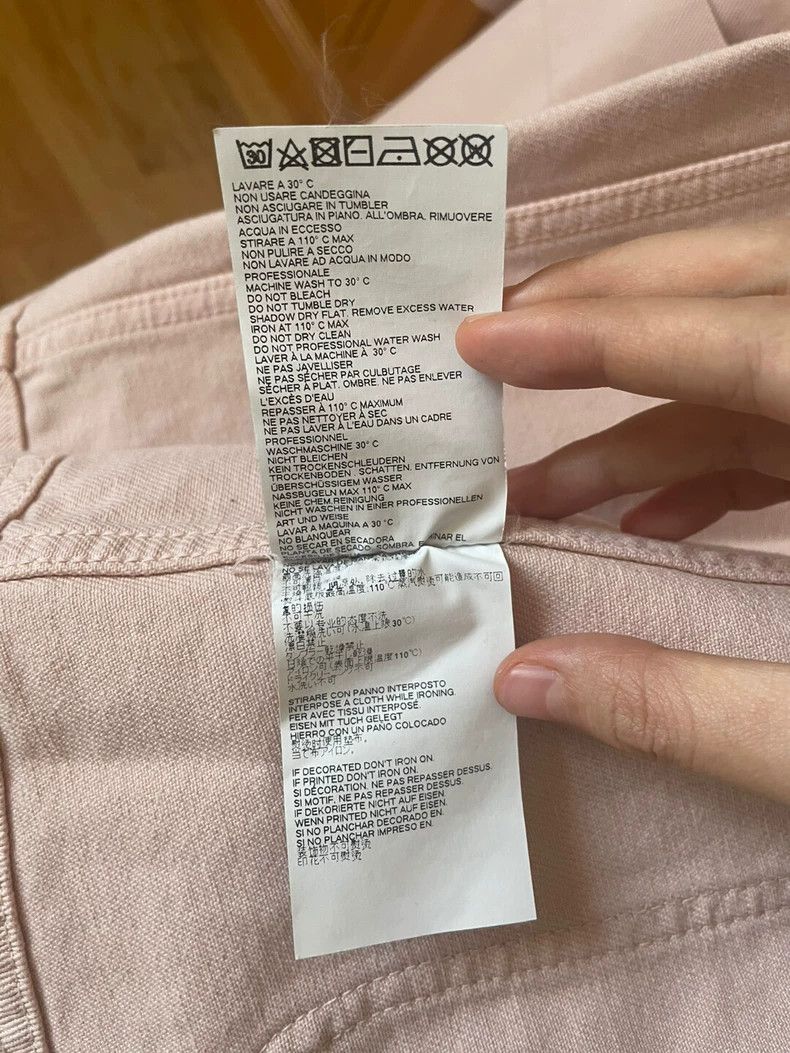 Maison Margiela Maison Margiela Pink denim jacket 2501-Nextarrow Size XS / US 0-2 / IT 36-38 - 5 Thumbnail