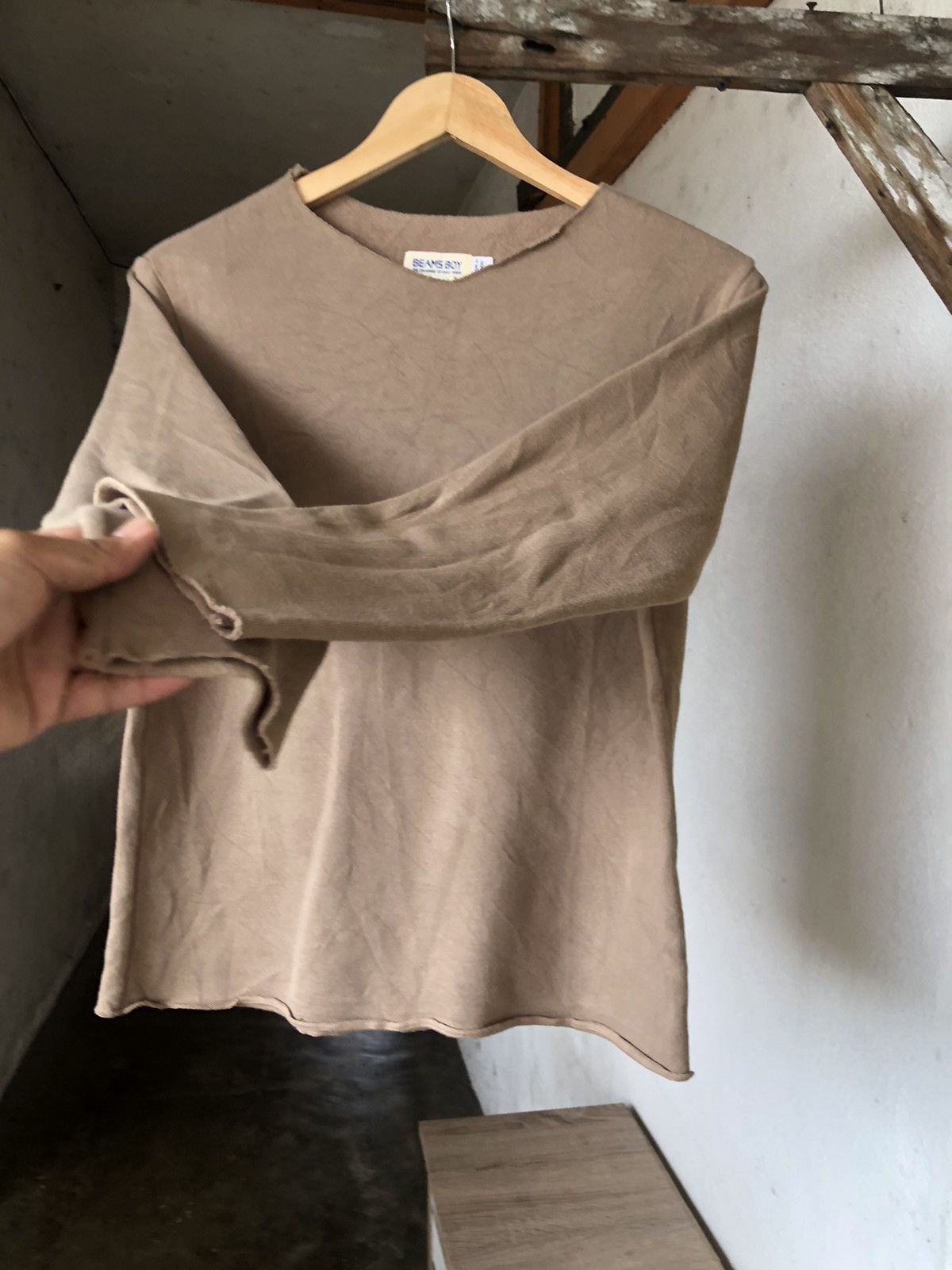 Beams Plus Vintage Beams Boy Distressed Shirt Size L / US 10 / IT 46 - 9 Thumbnail