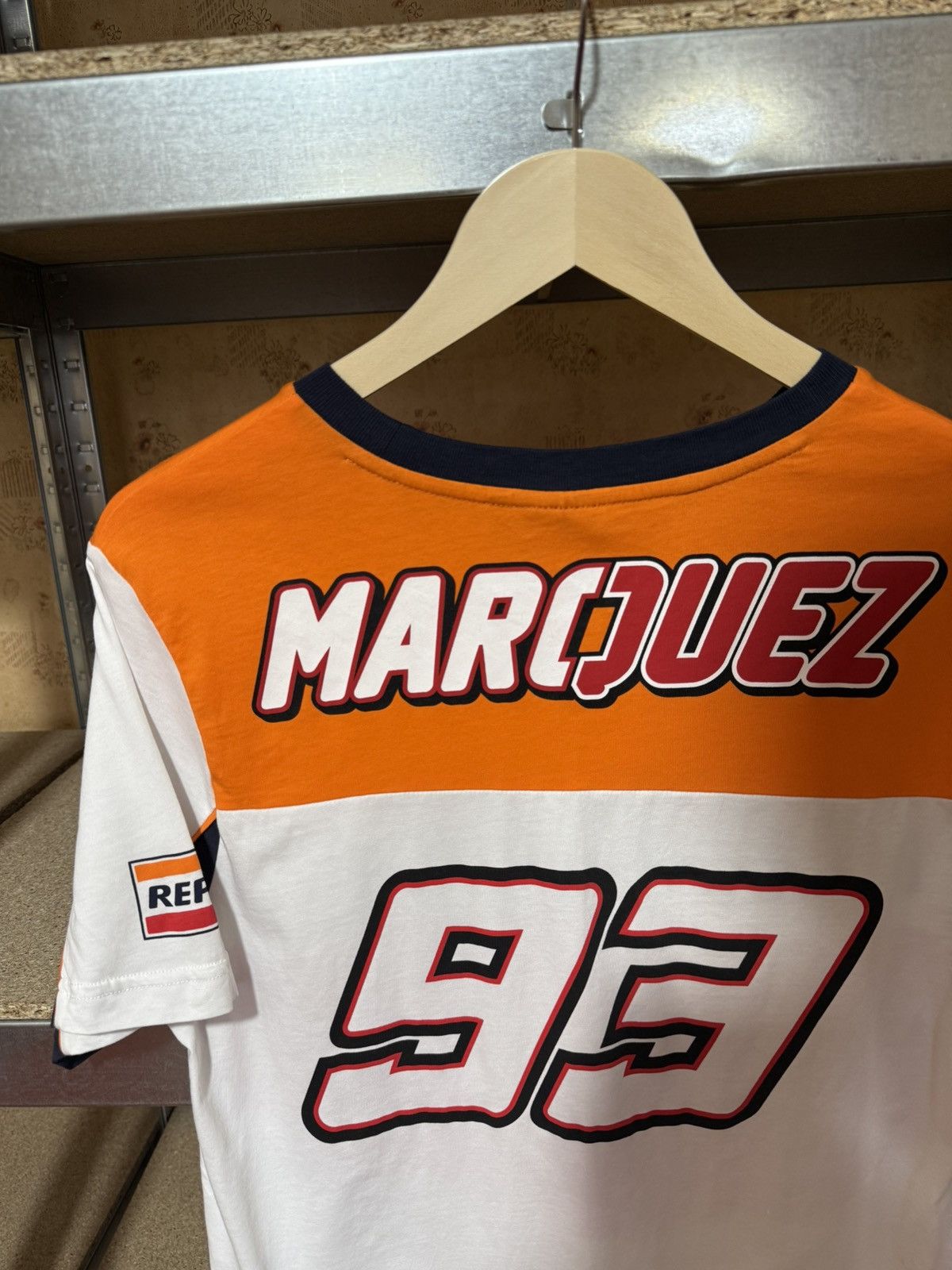 Honda × NASCAR Rare Racing Persol Marquez NASCAR F1 Formula UNO T-Shirt Size US M / EU 48-50 / 2 - 4 Thumbnail