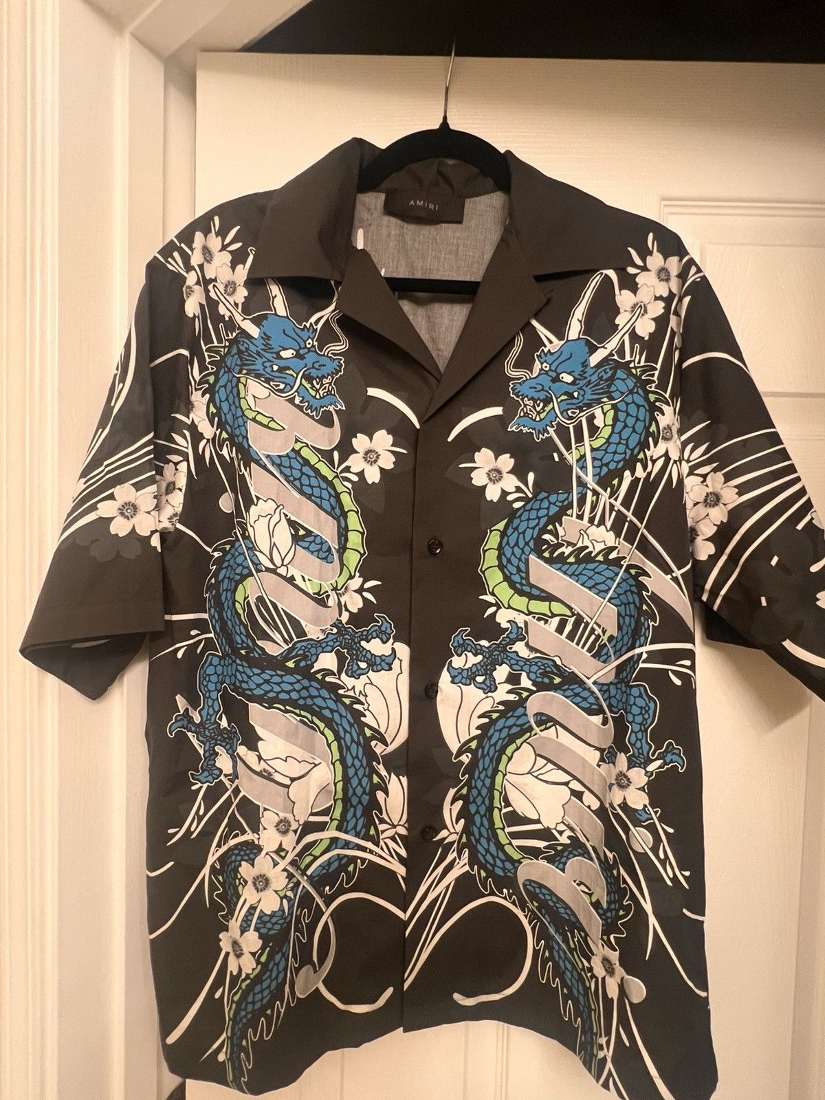 Amiri Amiri camp shirt Size US XL / EU 56 / 4 - 4 Thumbnail