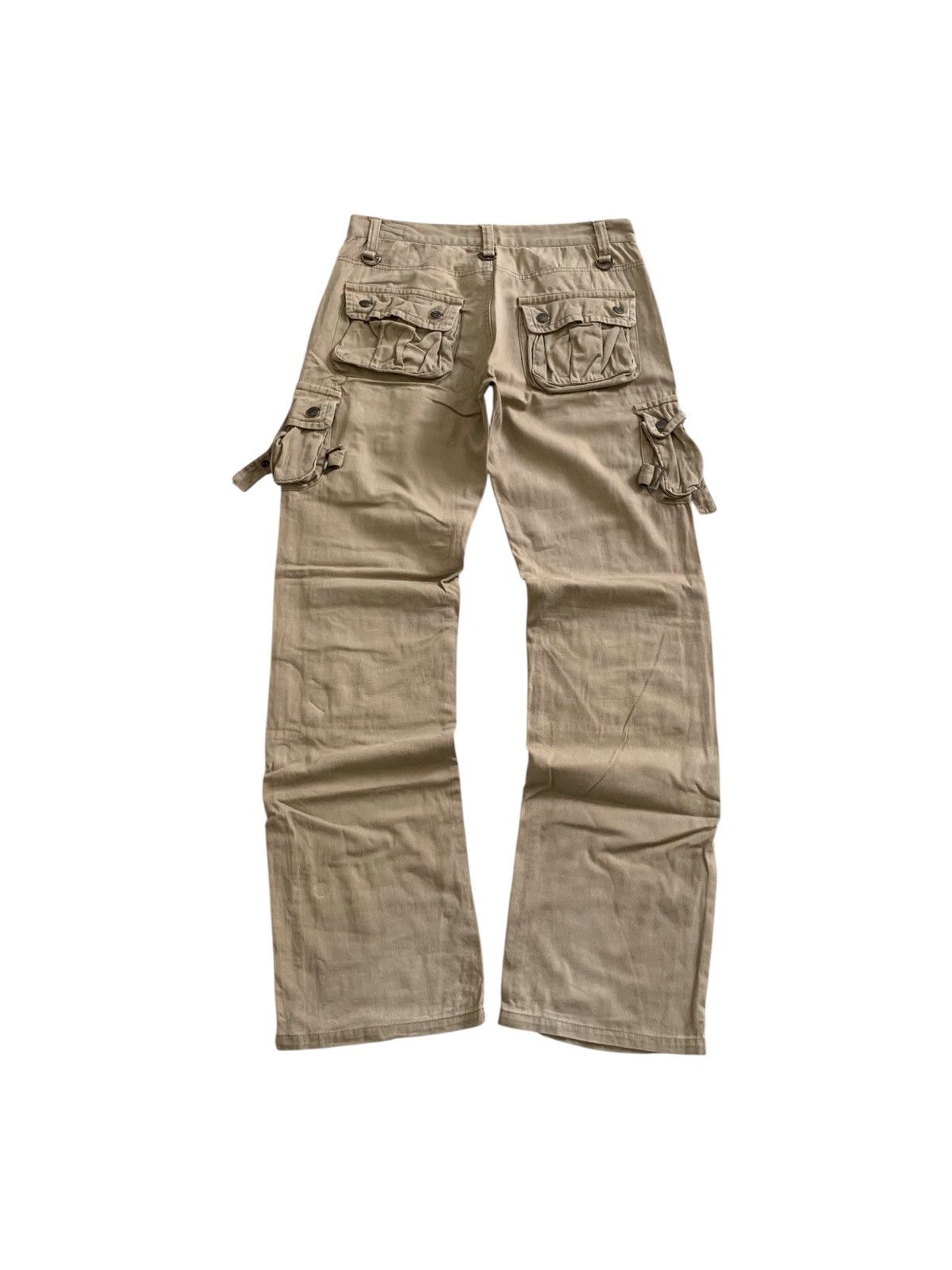 Japanese Brand Lowbox Japan Double Knee 3D Cargo Pants Size US 30 / EU 46 - 10 Thumbnail