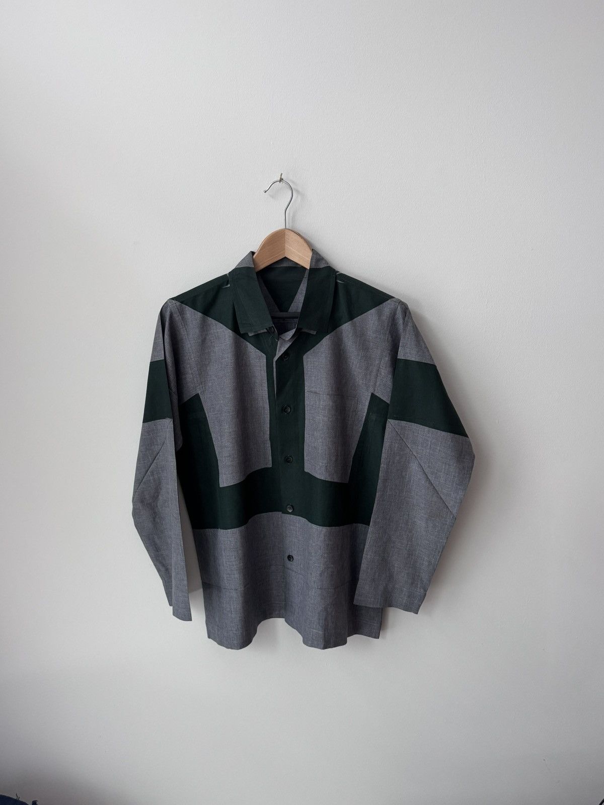 Homme Plisse Issey Miyake Homme Plisse Print Pressed Shirt Size US S / EU 44-46 / 1 - 1 Thumbnail