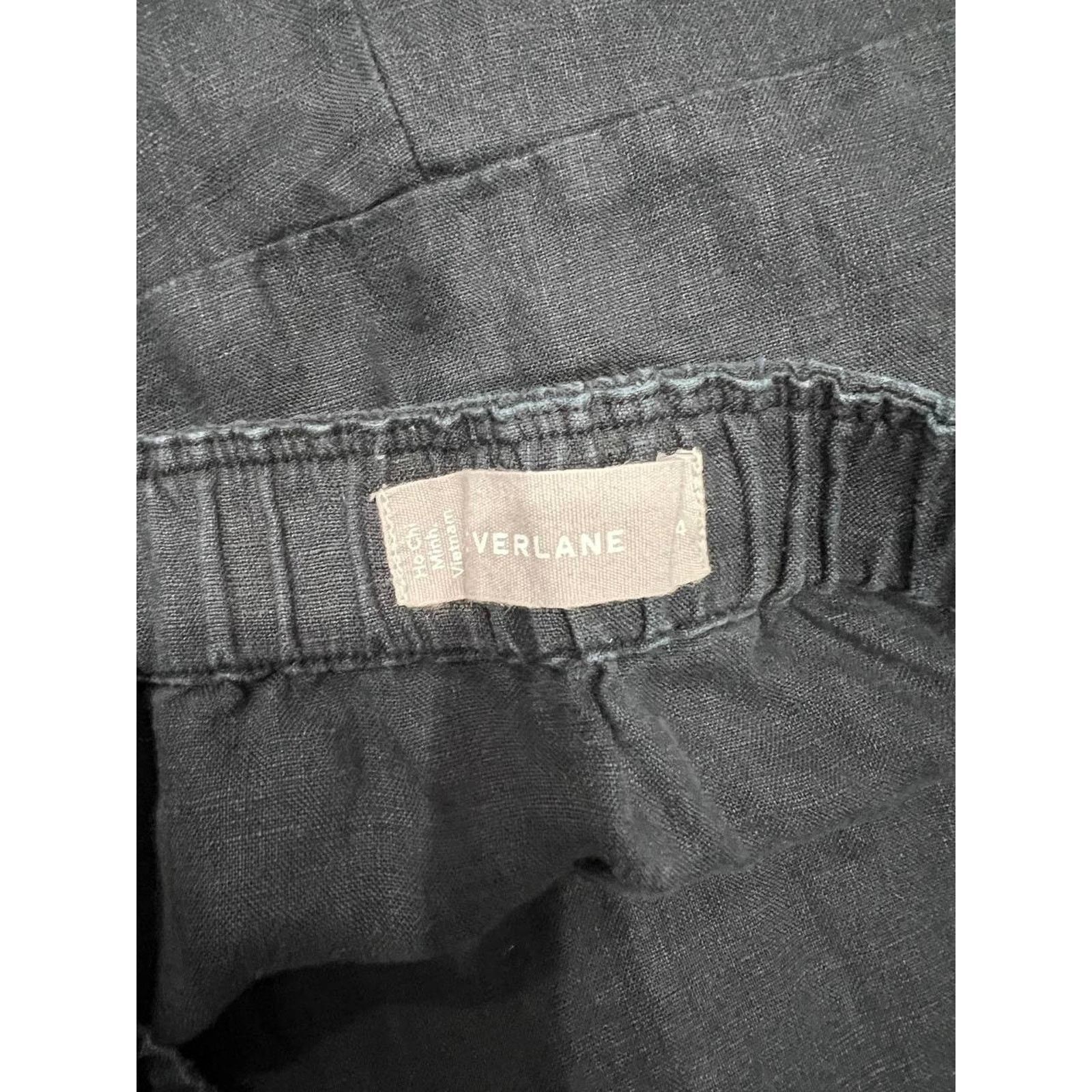 Everlane Everlane Women’s Black Pants Romper Sz 4 A003253 Size 27" / US 4 / IT 40 - 10 Thumbnail
