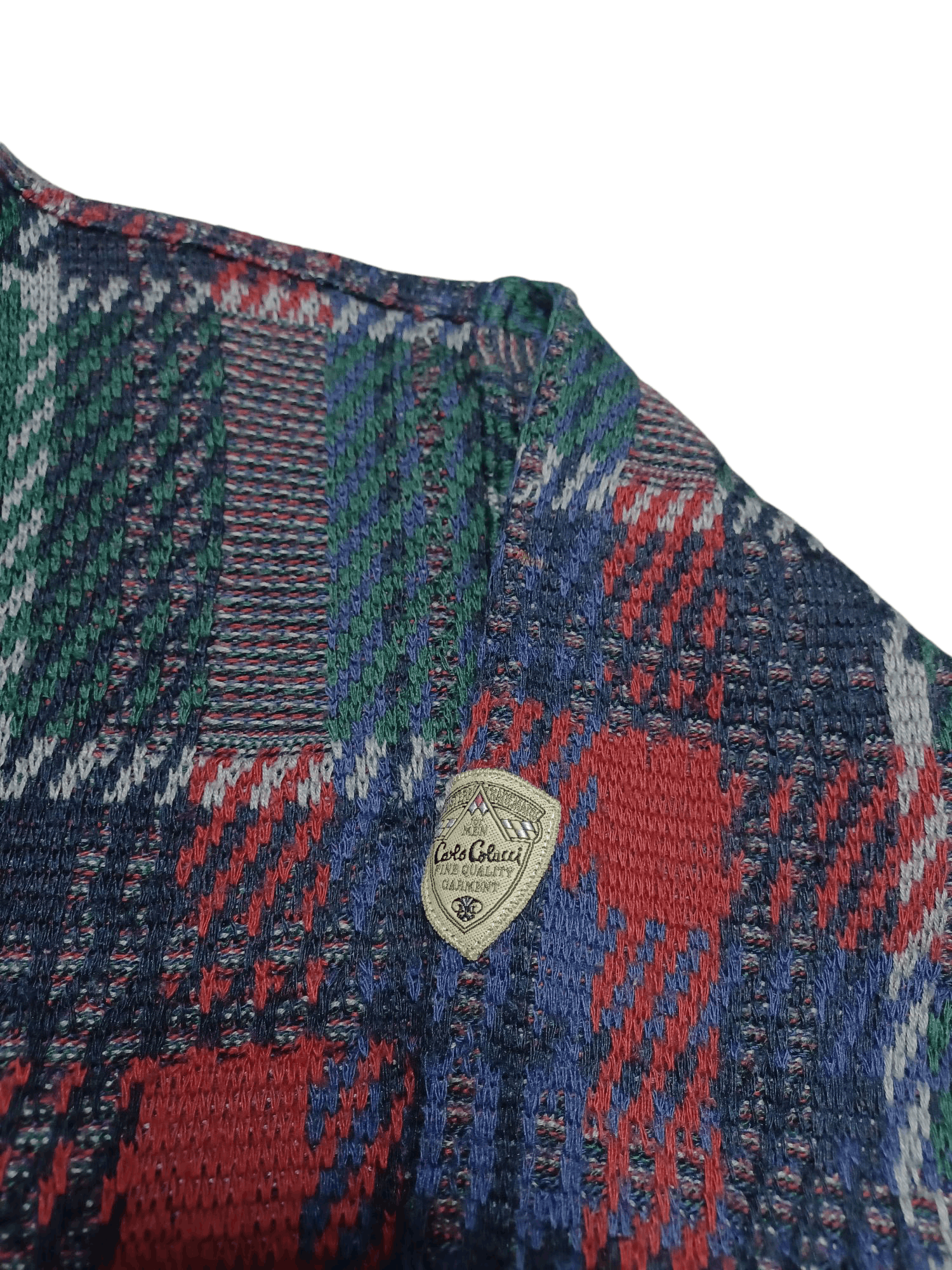 Carlo Colucci CARLO COLUCCI VINTAGE WOOL SWEATER COOGI STYLE MADE GERMANY Size US L / EU 52-54 / 3 - 3 Thumbnail