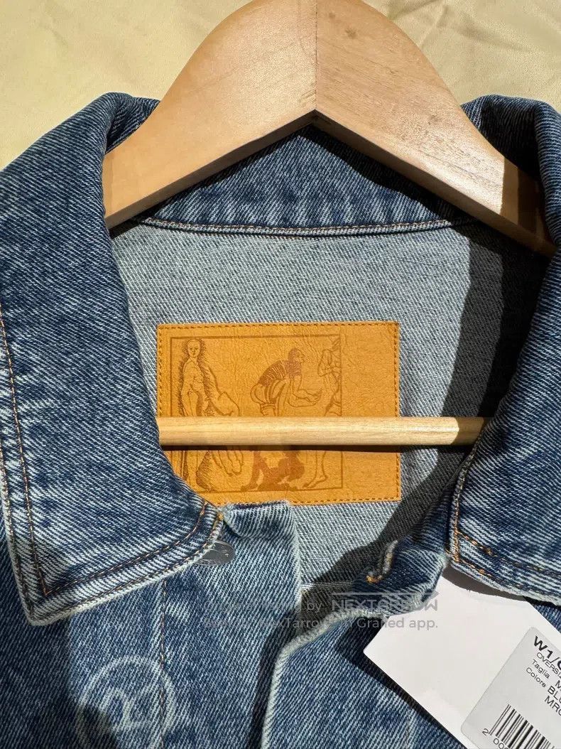Martine Rose Martine Rose Full-print denim jacket Size US M / EU 48-50 / 2 - 2 Thumbnail