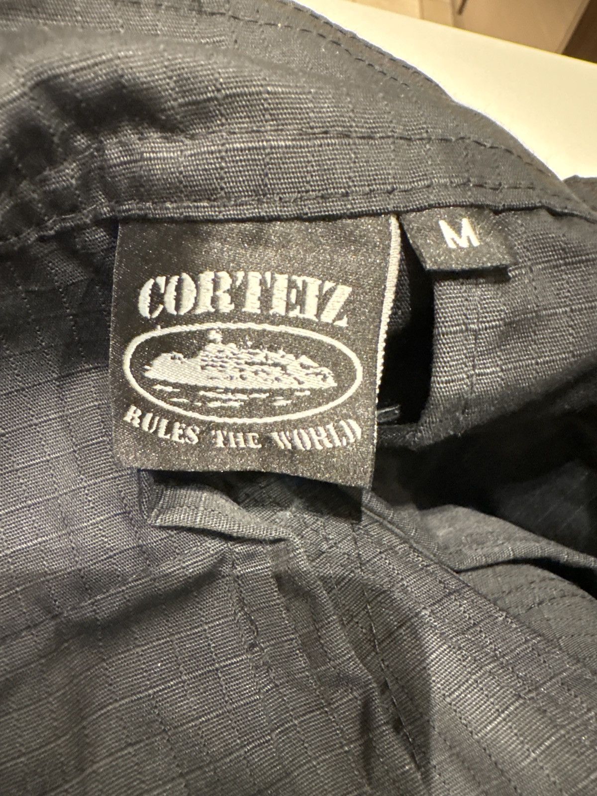 Corteiz Corteiz Rtw Triple Black Alcatraz Guerrilaz Cargo Trousers Size US 30 / EU 46 - 9 Thumbnail