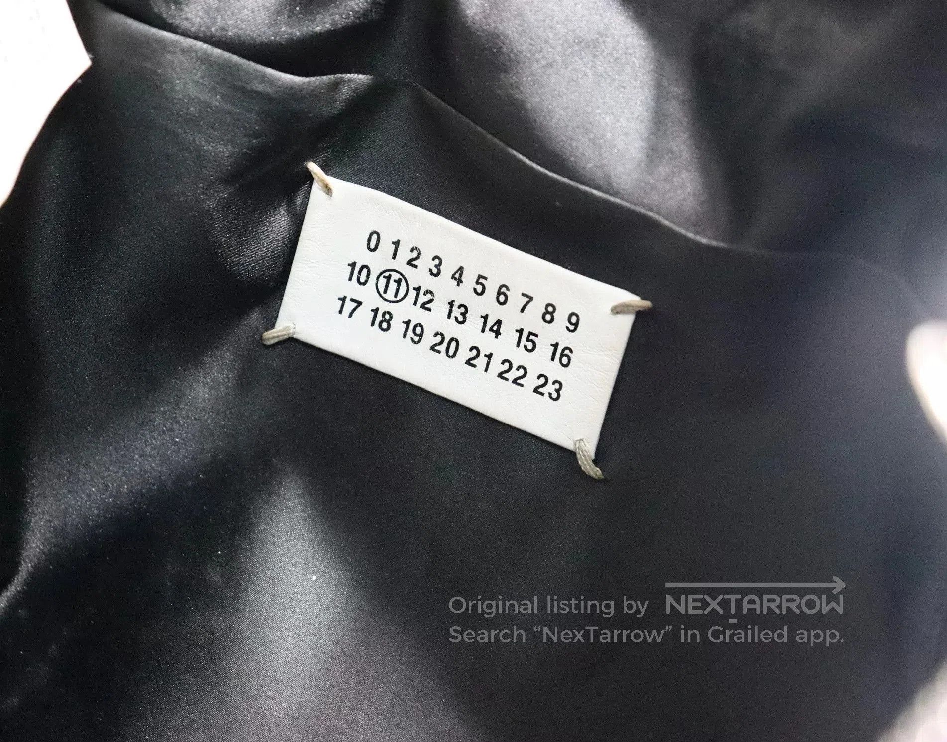 Maison Margiela Maison Margiela Purple Leather Tote Bag. Size ONE SIZE - 5 Thumbnail