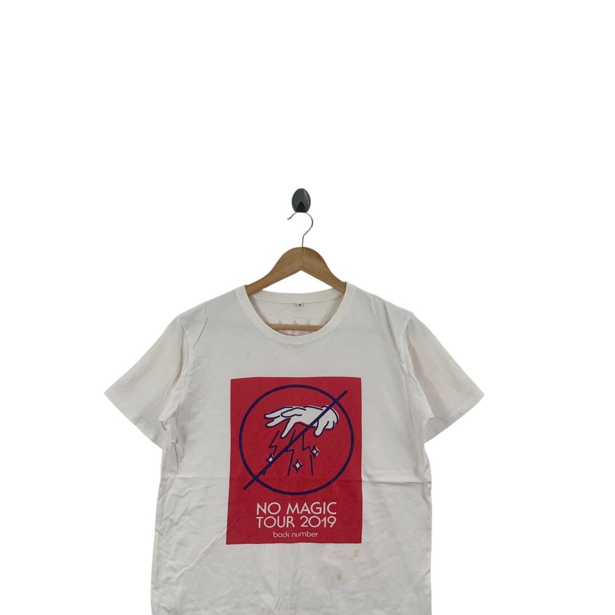 Band Tees NO MAGIC TOUR 2019 Back Number Official Merchandise Tee Size US M / EU 48-50 / 2 - 2 Thumbnail