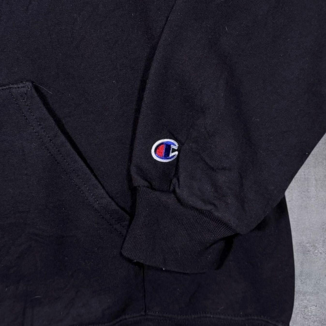 Champion Champion Eco "UMASS Boston" Embroidered College Graphic Black Hoodie Large Size US L / EU 52-54 / 3 - 5 Thumbnail