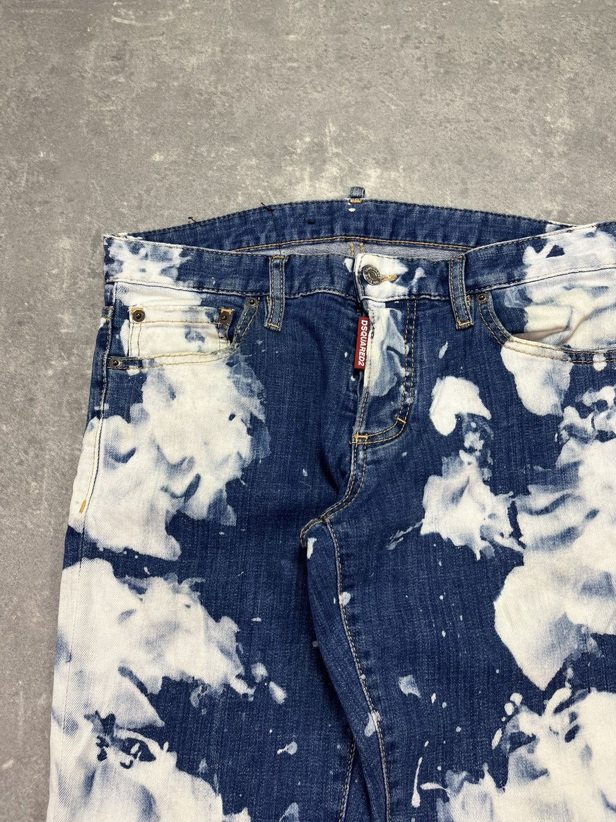 Dsquared2 Dsquared2 Bleached Paint Splattered Denim 30 Size US 30 / EU 46 - 6 Thumbnail
