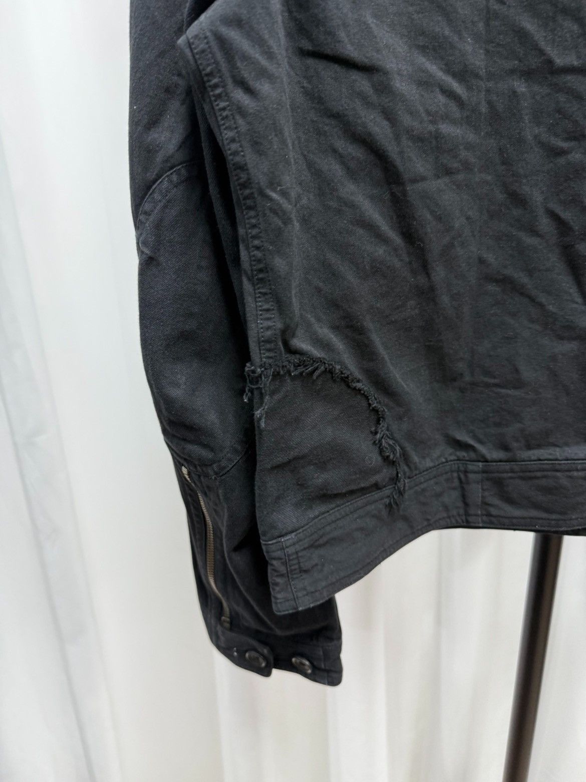 Yohji Yamamoto Yohji Yamamoto Y’s Zip-up Short Jacket-2507 Size US L / EU 52-54 / 3 - 4 Thumbnail