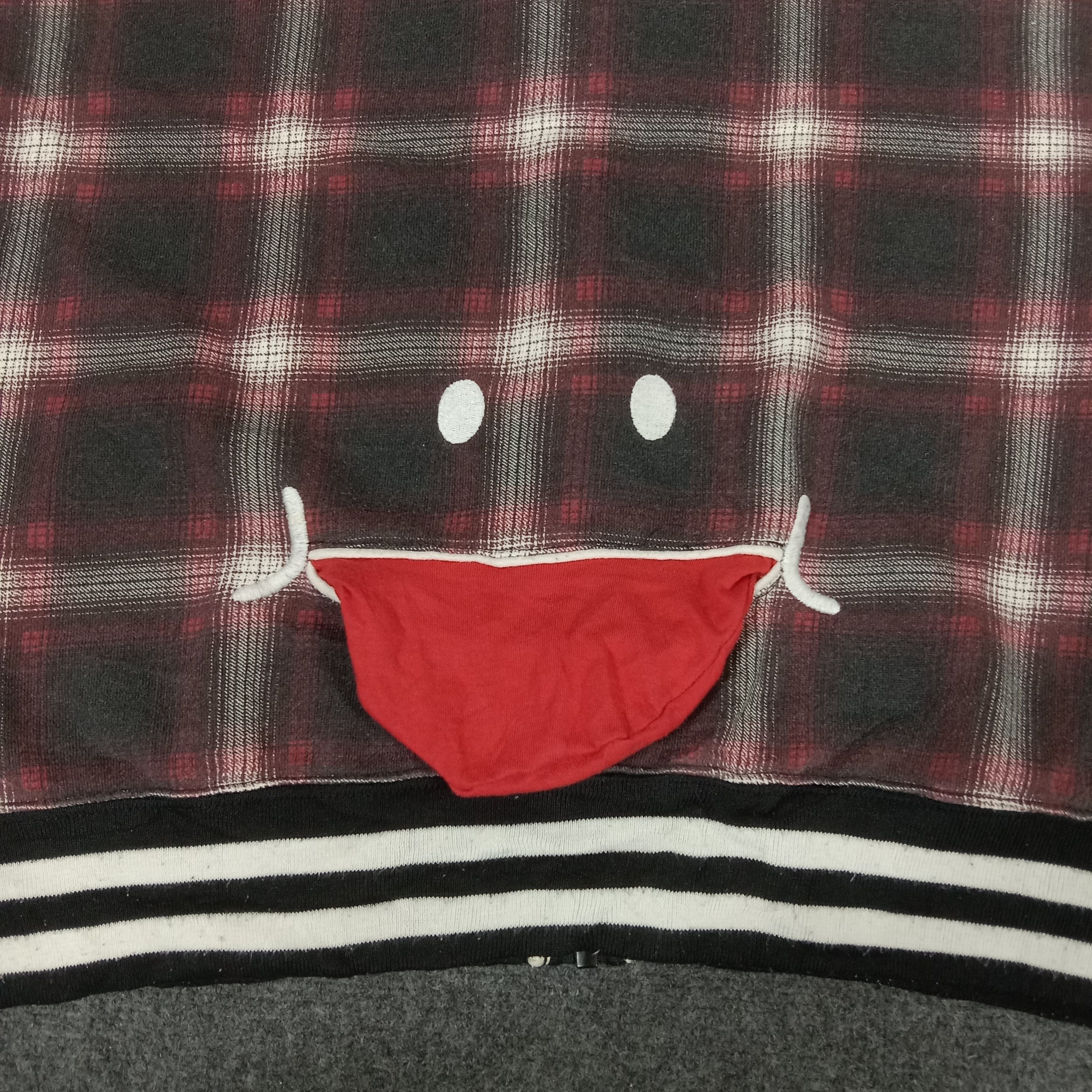 Japanese Brand × Vintage Up Smile! Japanese Style Zipper Jacket Hoodie Size US L / EU 52-54 / 3 - 7 Thumbnail