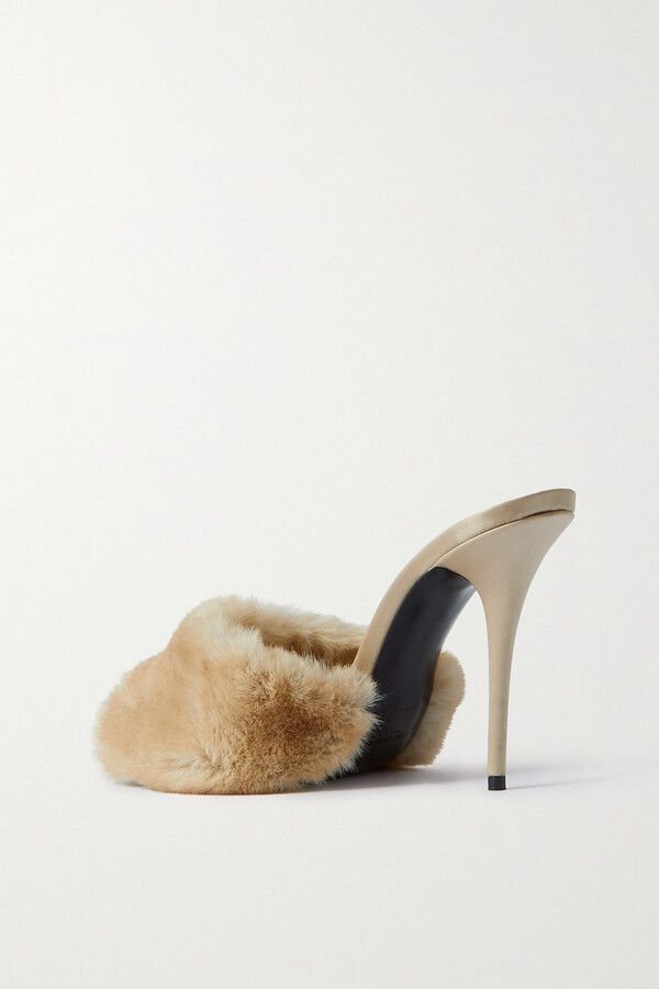 Saint Laurent Paris o1s1wg111124 Mules in Ivory Size US 6 / IT 36 - 3 Thumbnail