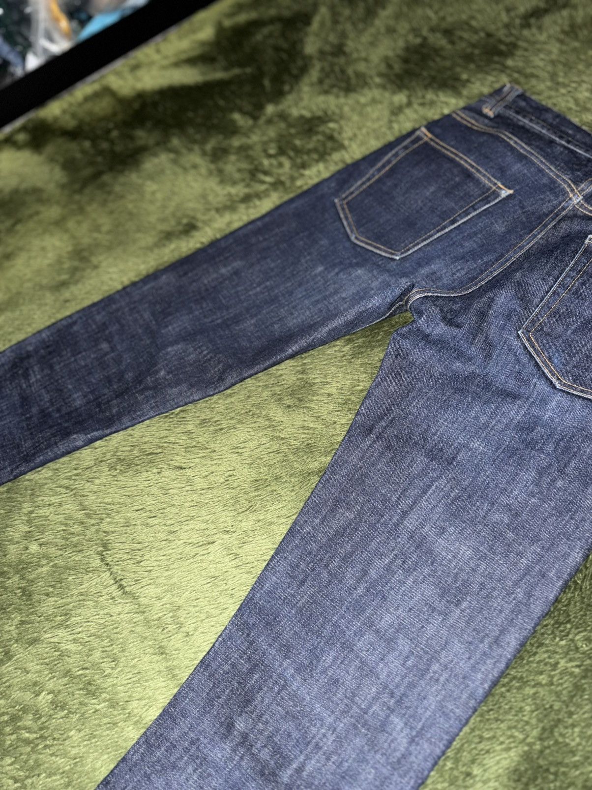 Beams Japan [S] Beams Japanese Fabric Denim Pants Indigo Size US 30 / EU 46 - 11 Thumbnail