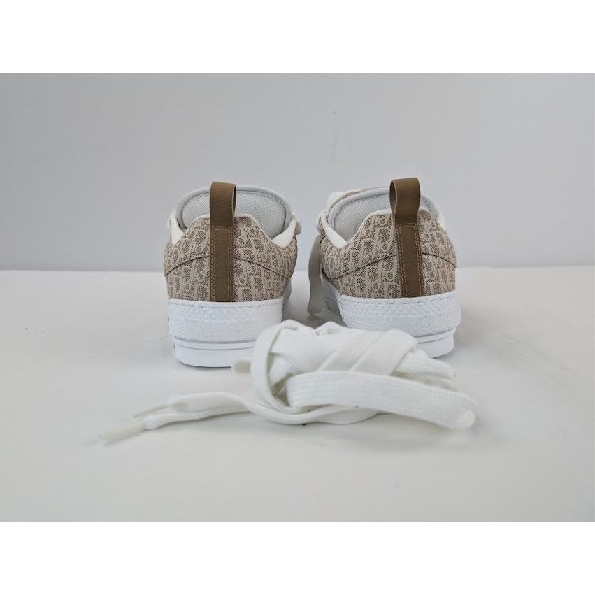 Dior o1rshd1 Skater Canvas Sneaker in Beige Size US 8 / EU 41 - 11 Thumbnail