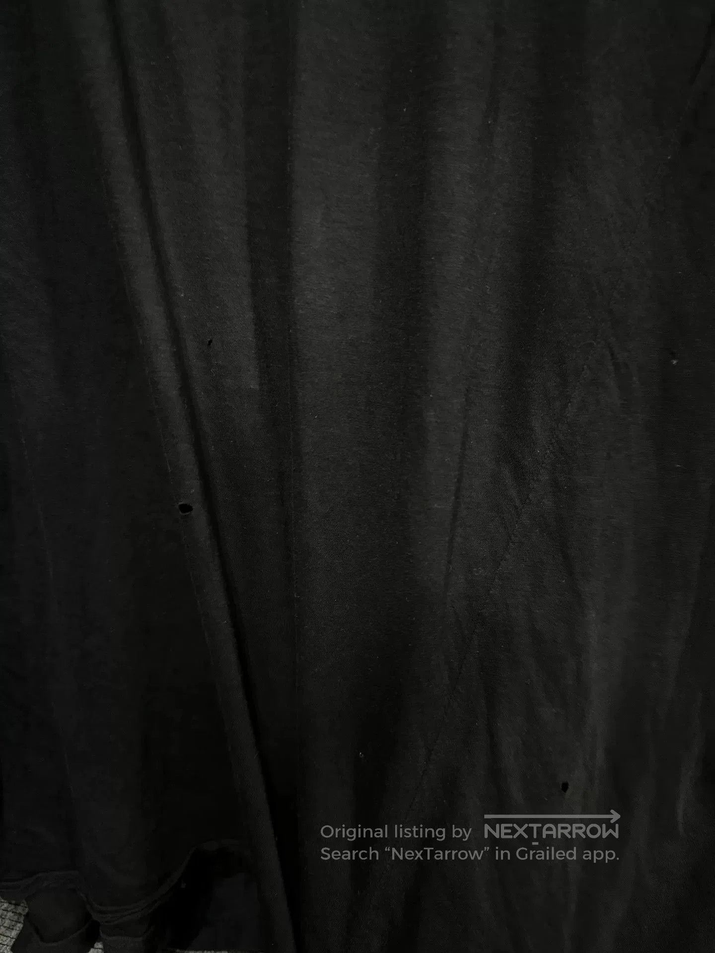Rick Owens oversized black long sleeve shirt by rick owens. Size US XL / EU 56 / 4 - 7 Thumbnail