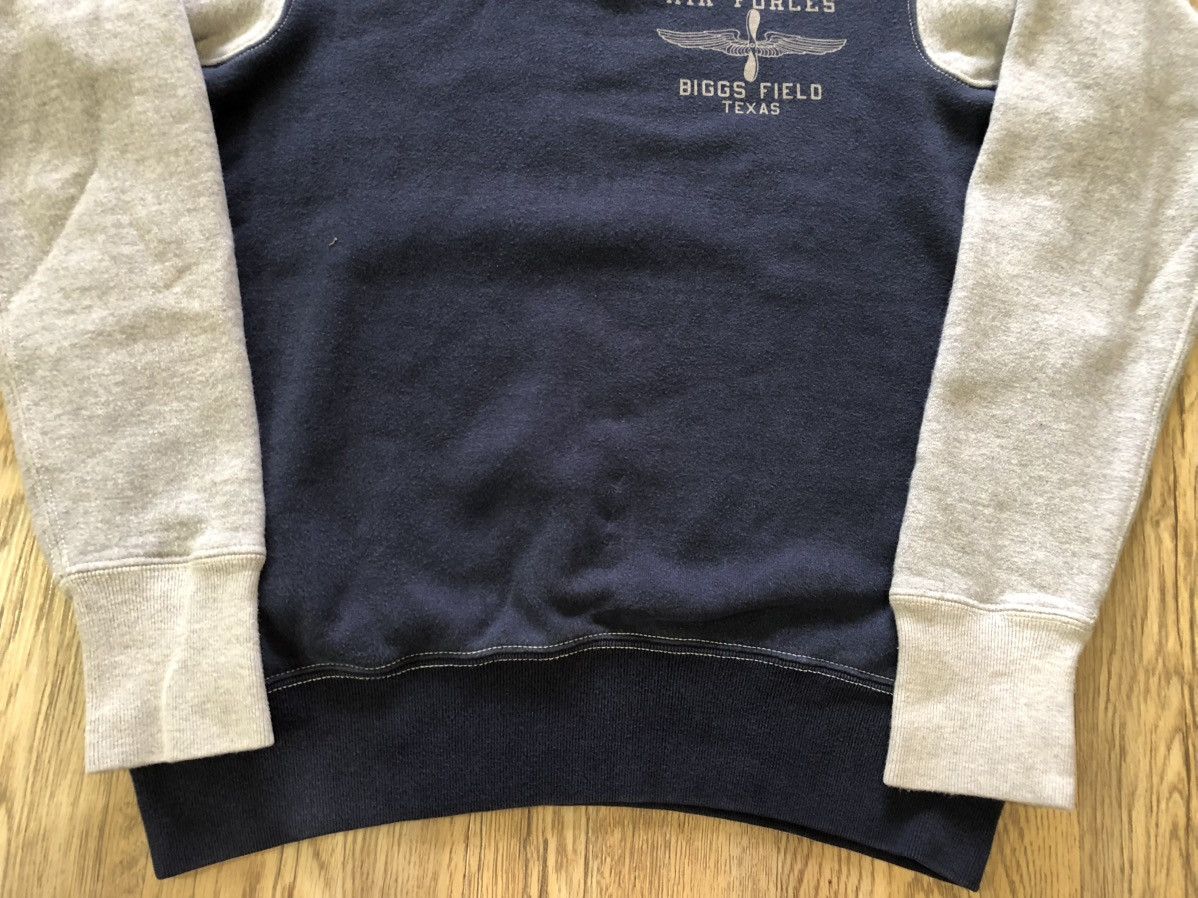Cushman × Vintage Cushman Union Made US Airforce two tone crewneck Size US L / EU 52-54 / 3 - 5 Thumbnail