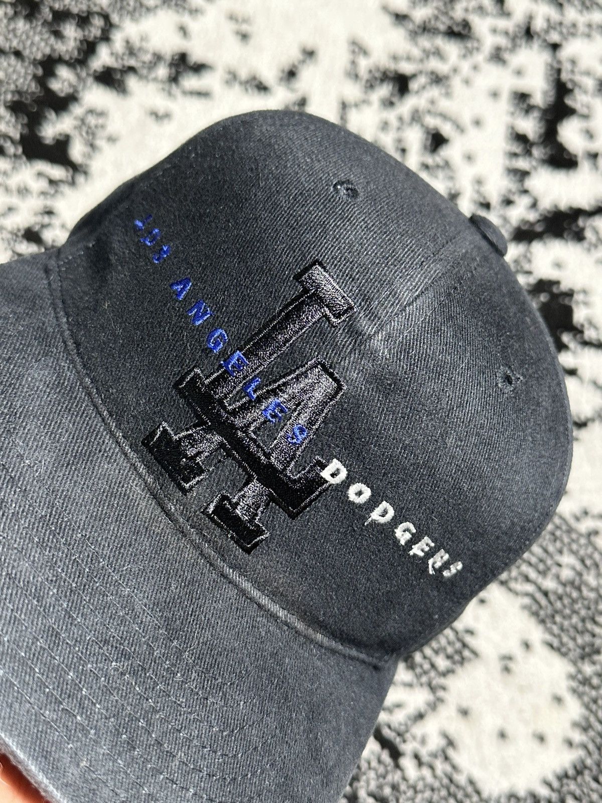 American Needle LA Dodgers MLB Vintage Hat Black Size ONE SIZE - 2 Thumbnail