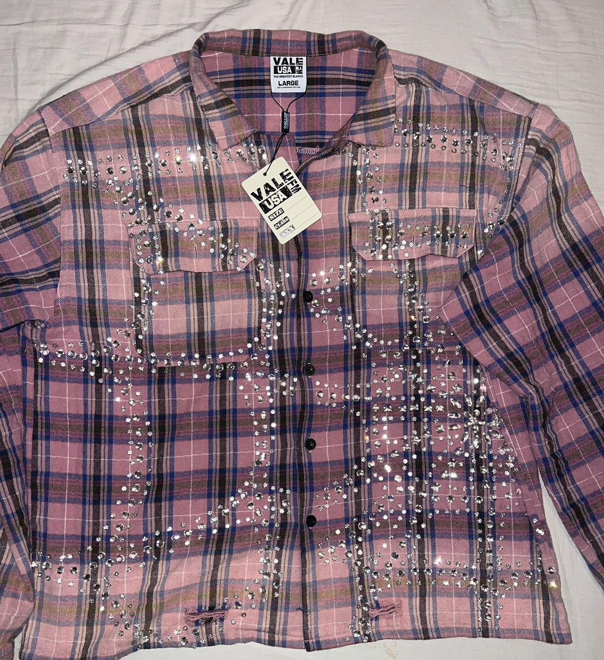 Vale Vale Piggy Bank Flannel Size US L / EU 52-54 / 3 - 3 Thumbnail