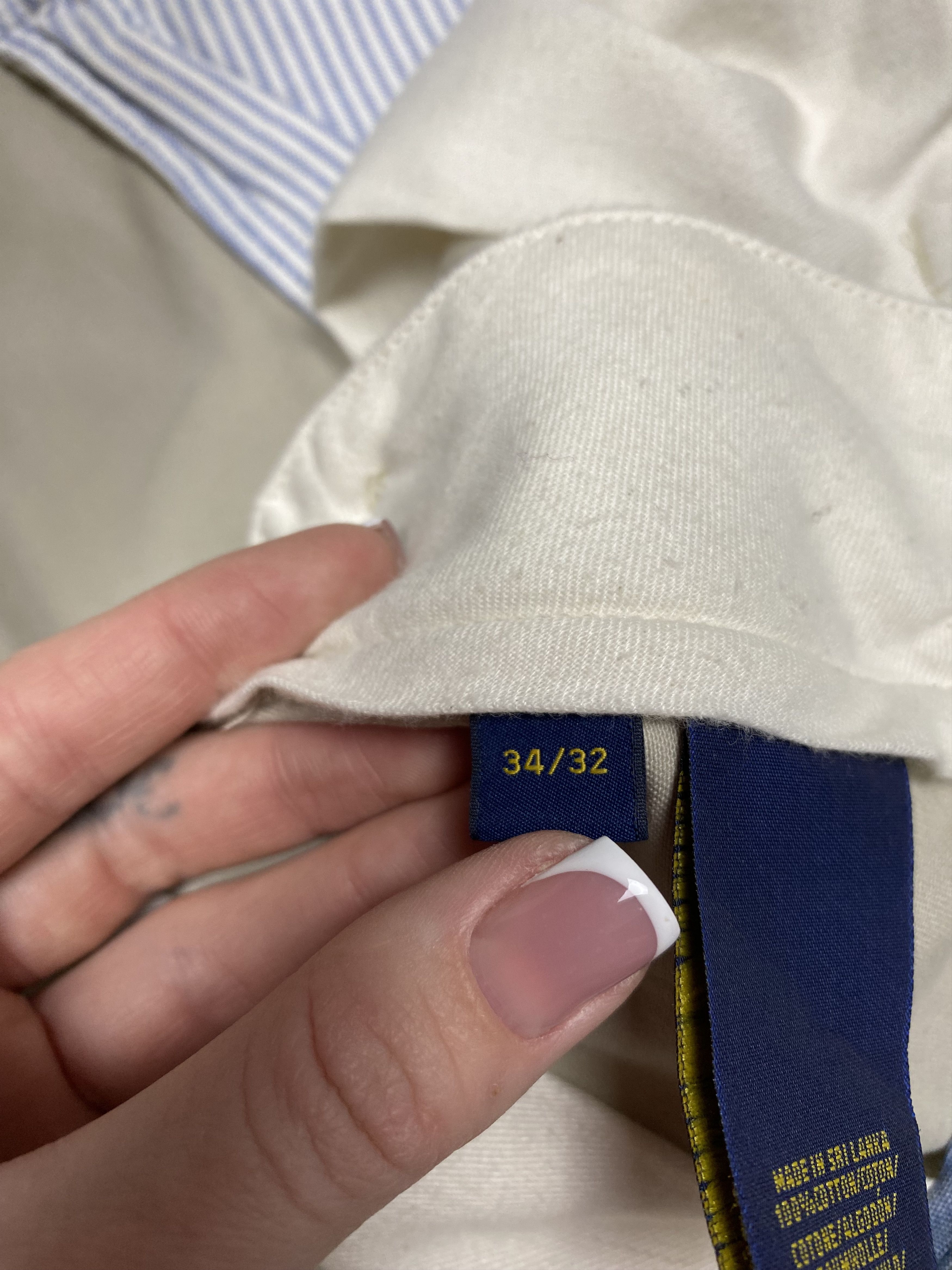 Polo Ralph Lauren Polo Ralph Lauren Mens Chino Pants Size US 34 / EU 50 - 5 Thumbnail