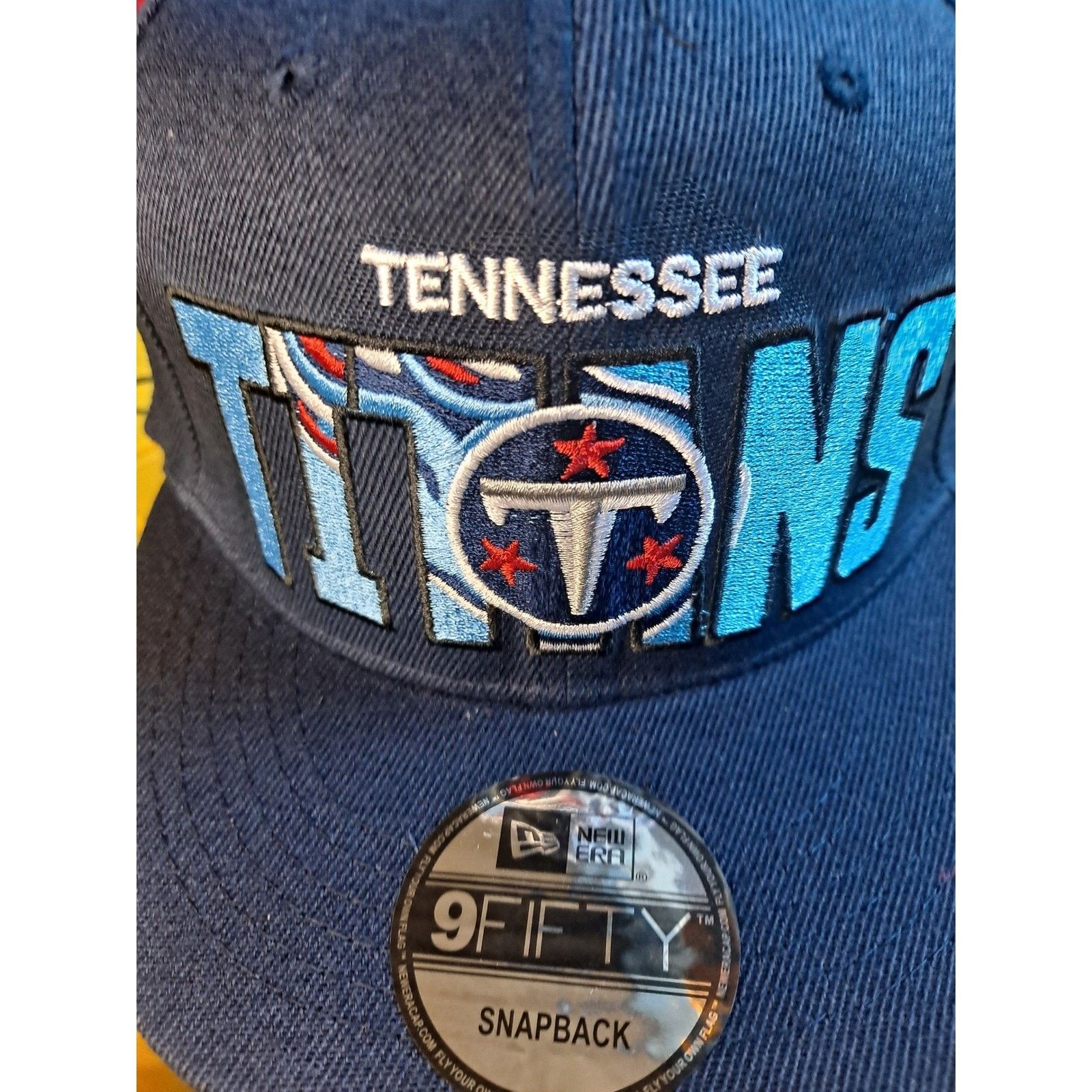 New Era Tennessee Titan New Era 9FIFTY NFL Football Hat Snapback Cap Size ONE SIZE - 2 Thumbnail