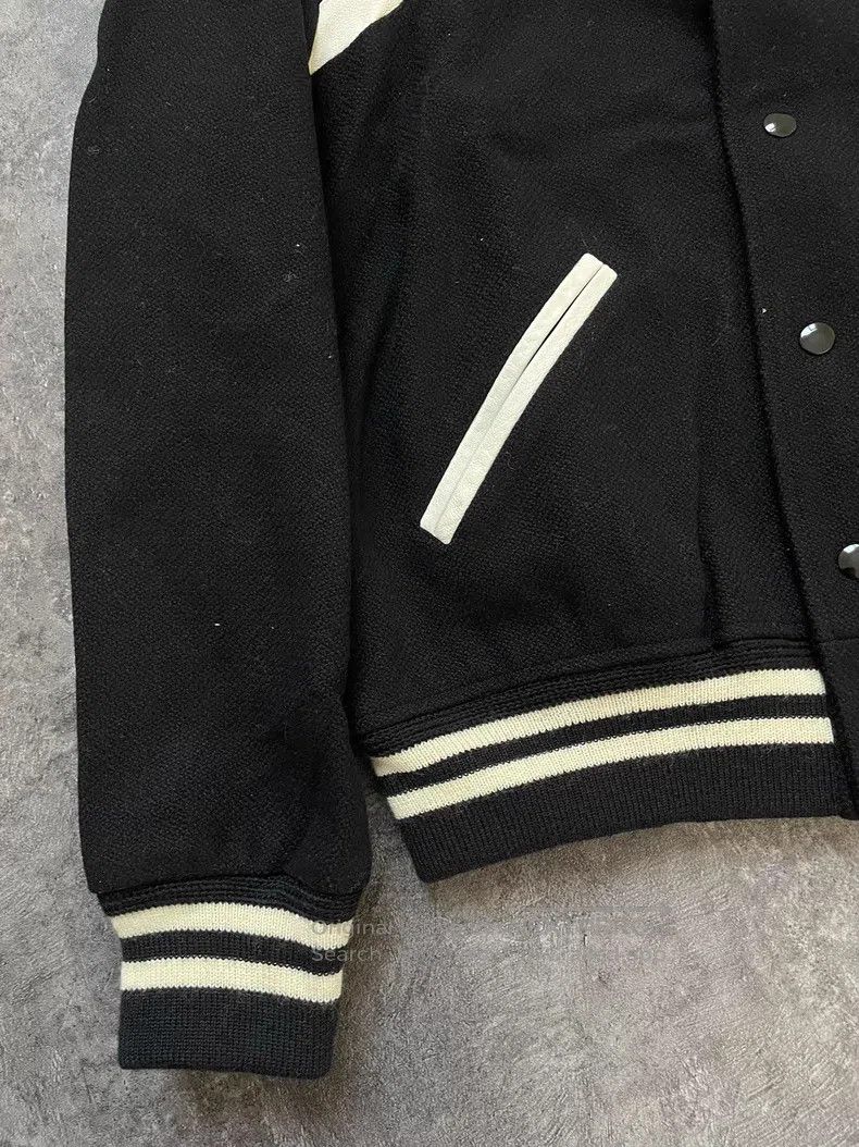 Saint Laurent Paris Saint Laurent Paris Black and white patchwork leather wool Size US M / EU 48-50 / 2 - 4 Thumbnail