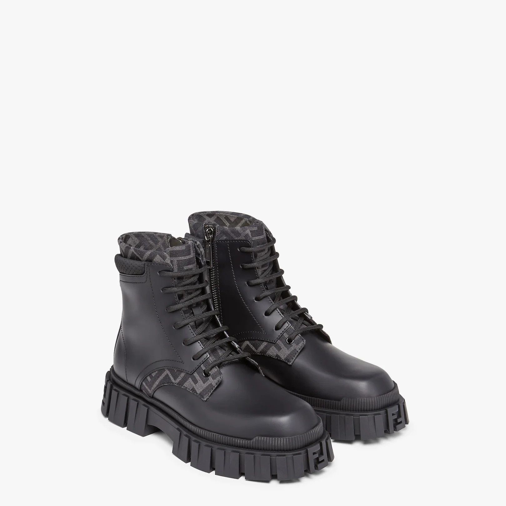 Fendi o1w1db10525 Force Boots in Black Size US 12 / EU 45 - 4 Thumbnail
