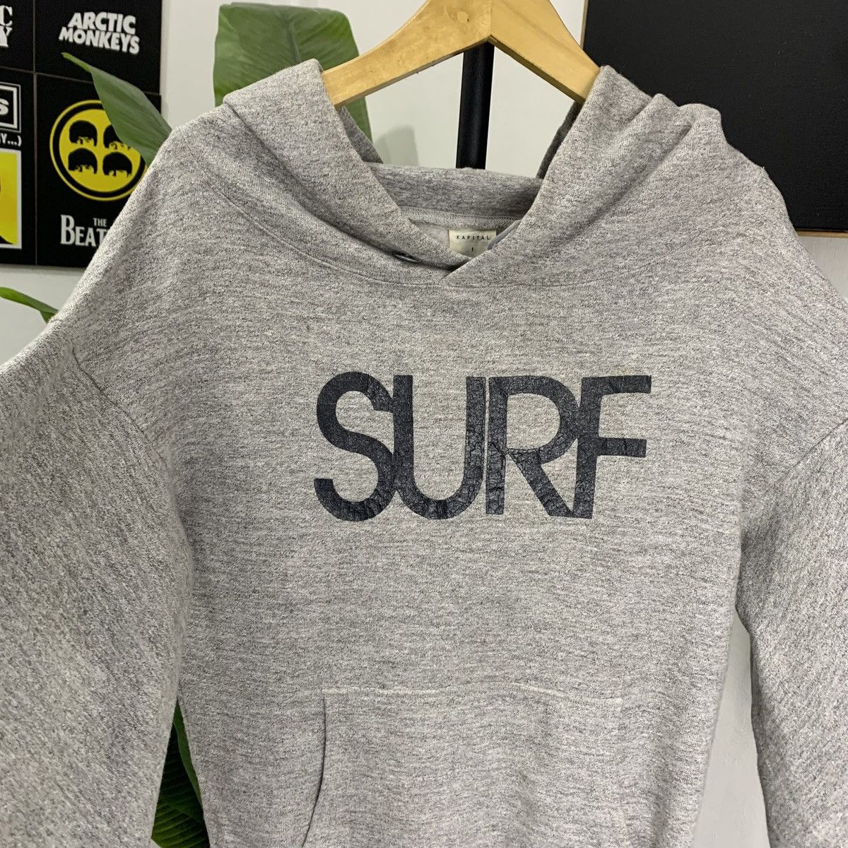 Japanese Brand Vintage Kapital “SURF” Half Sleeve Hoodie Rare Item Size US M / EU 48-50 / 2 - 5 Thumbnail