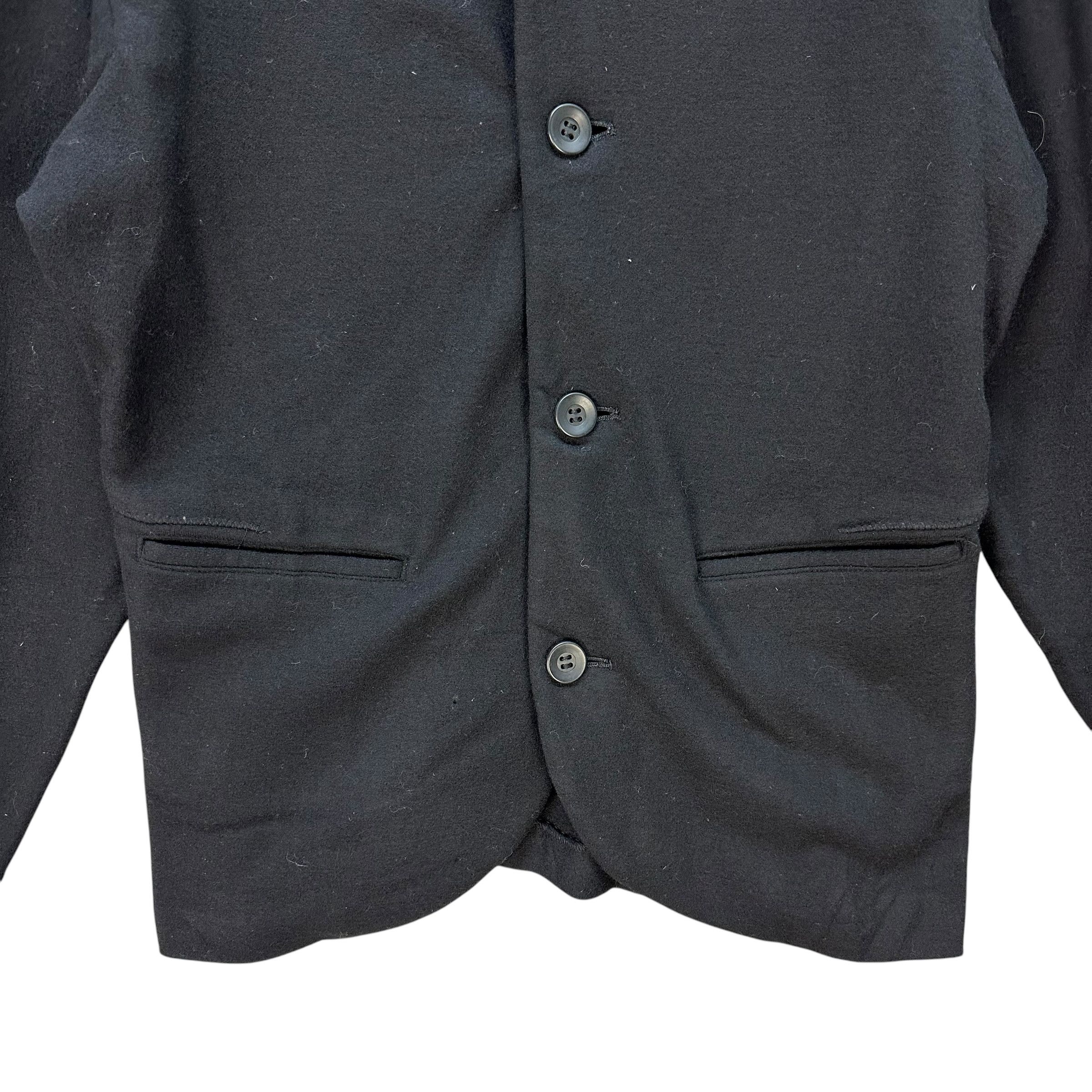 Y's Y's Yohji Yamamoto Collarless Button Wool Jacket #A78-1893 Size US S / EU 44-46 / 1 - 3 Thumbnail