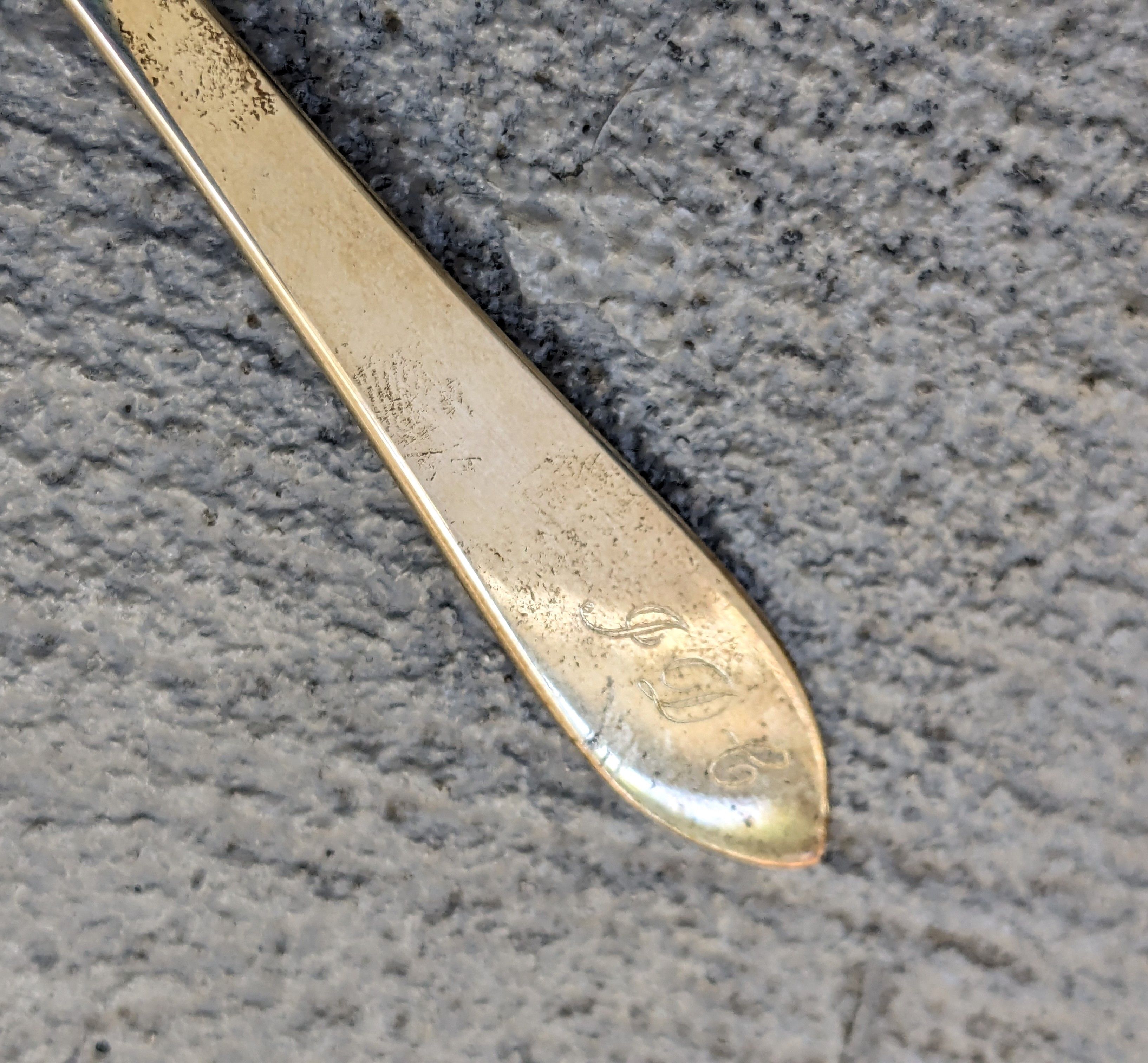 Tiffany & Co. Tiffany Co Sterling Silver Baby Spoon .925 Size ONE SIZE - 4 Thumbnail