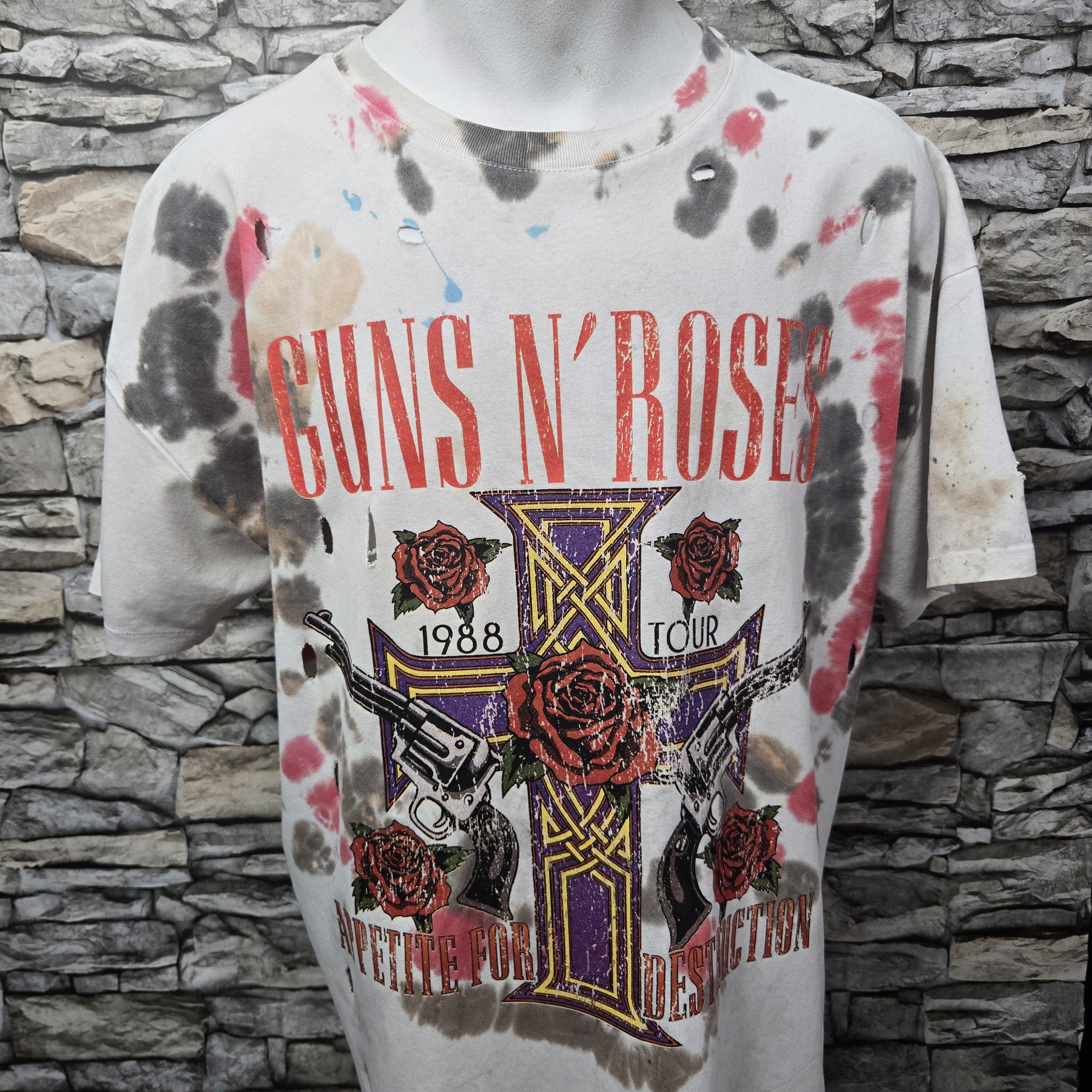 Guns N' Roses Guns N' Roses Appetite for Destruction Tour 1988 tie-dye Size US L / EU 52-54 / 3 - 2 Thumbnail