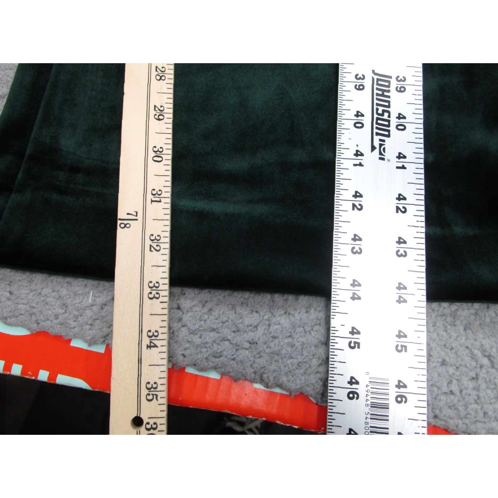Express Womens Velvet Kick Flare Pants 12R Jewel Green Whims Goth Dark Romantic y2k Size 34" / US 12 / IT 48 - 5 Thumbnail