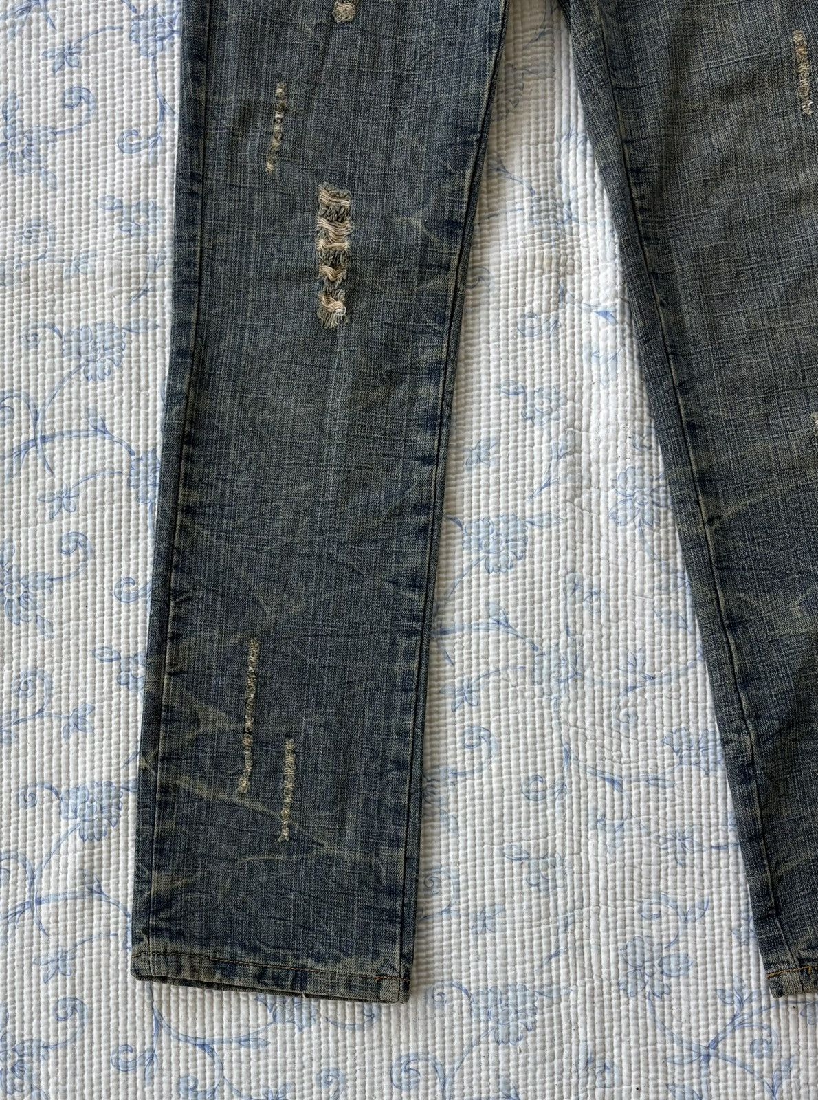 Vintage Vintage ZLR Streetwear Jeans Distressed Denim Size US 32 / EU 48 - 3 Thumbnail