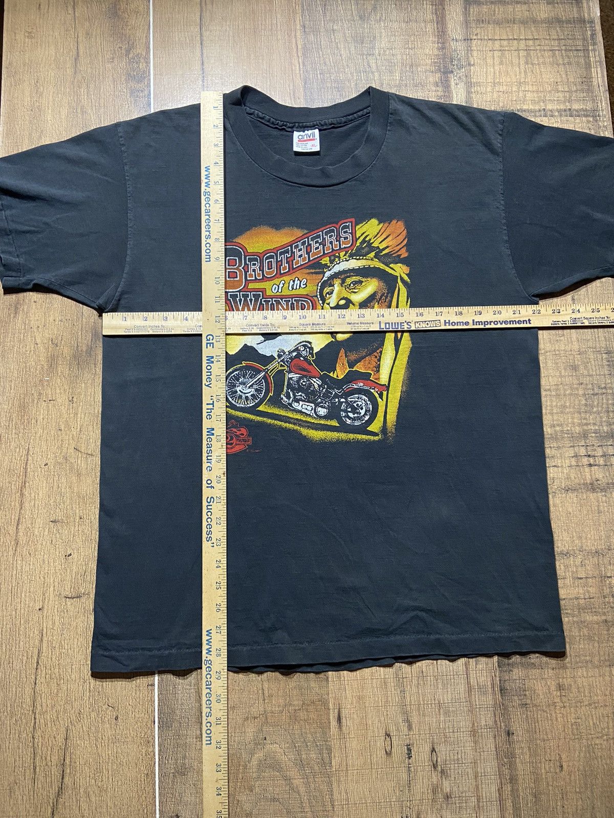 Anvil Vintage Sturgis 1994 motorcycle rally tee Size US XL / EU 56 / 4 - 4 Thumbnail