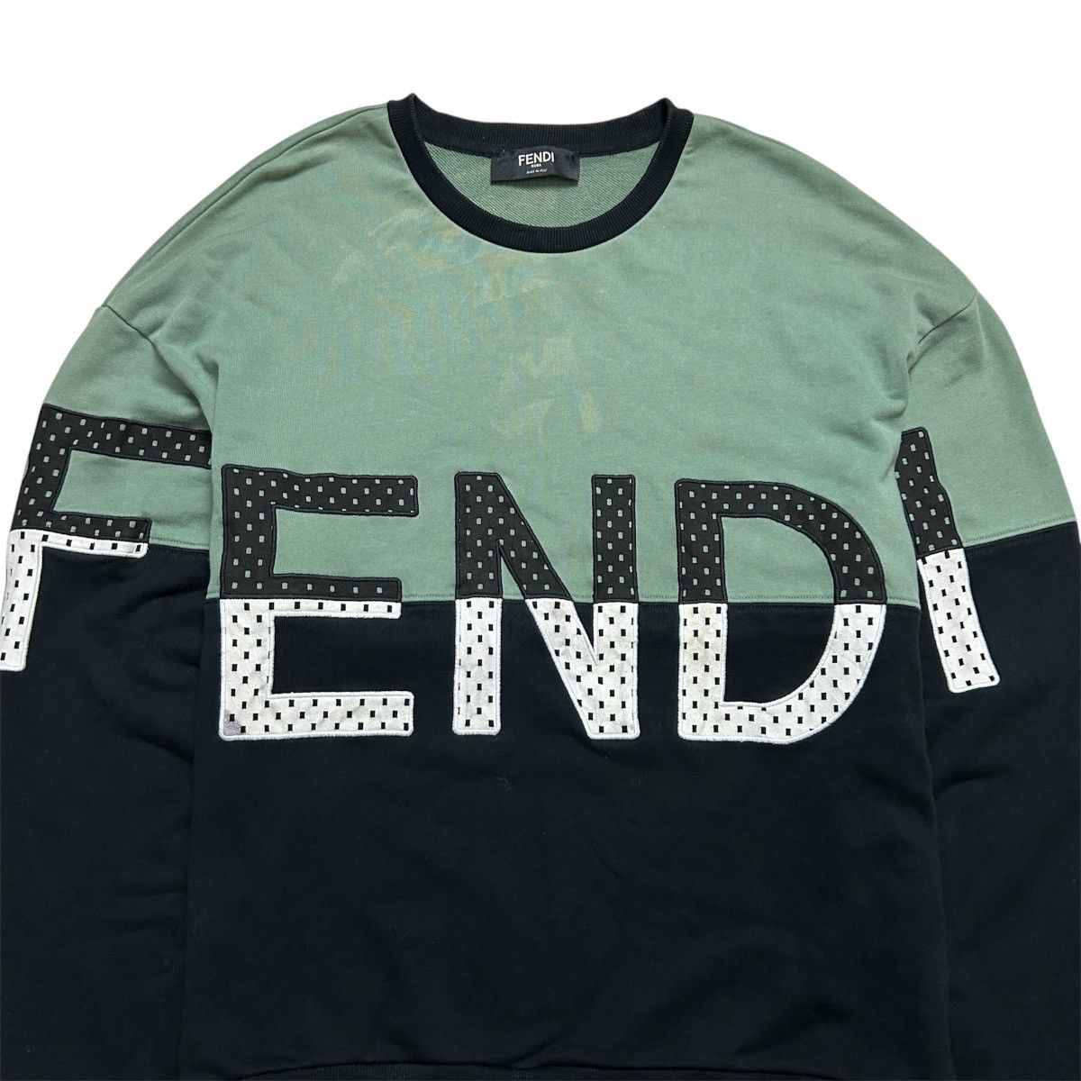Fendi FENDI Big Logo Sweatshirt 2021 AW Size US M / EU 48-50 / 2 - 4 Thumbnail