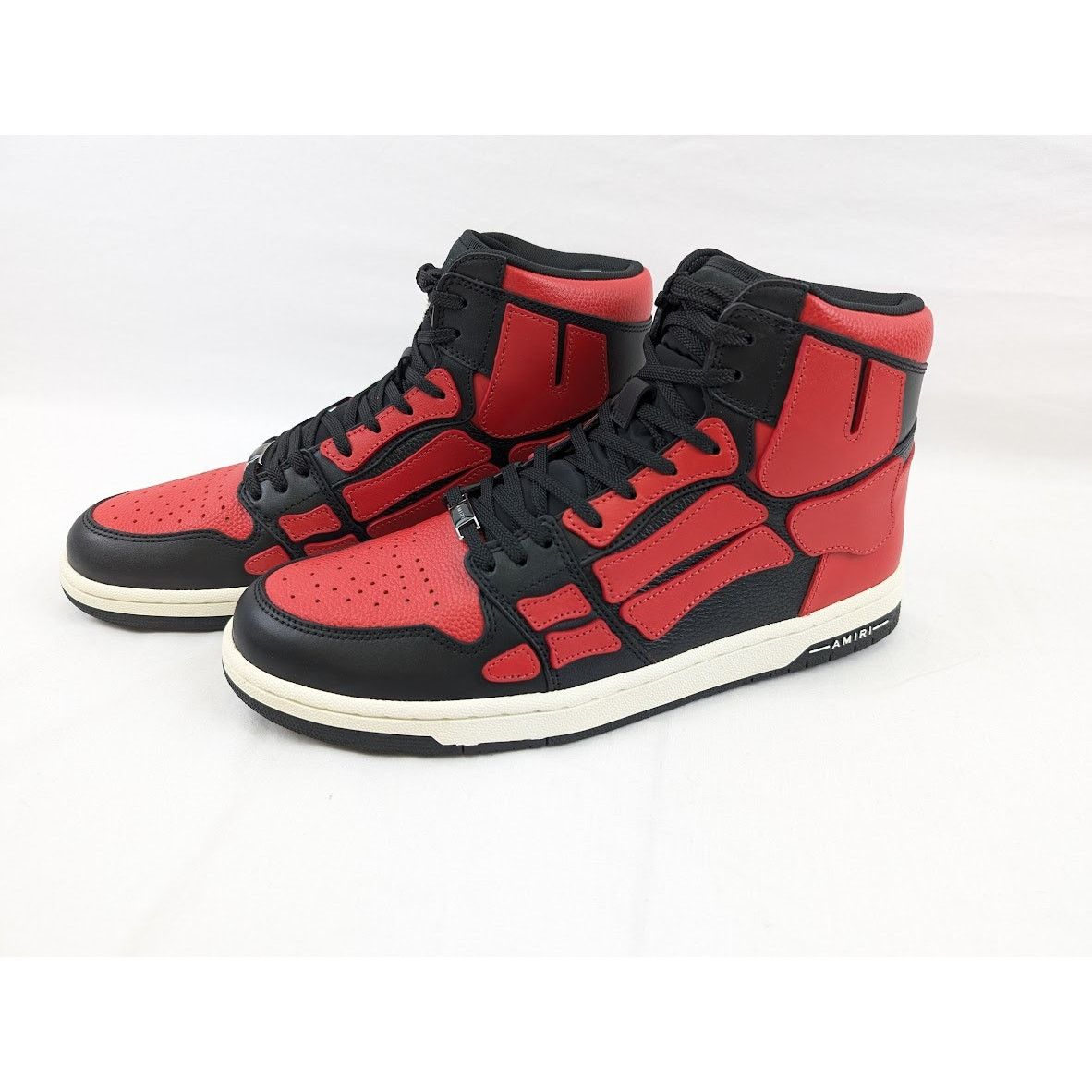 Amiri o1rshd1 Q:3 / Skel top hi / Skeleton high top Sneakers Size US 11 / EU 44 - 18 Thumbnail