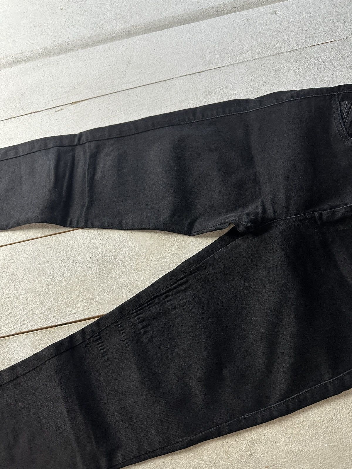 Diesel 🚨 DIESEL AVANT GARDE GOTHIC WOMEN JEANS LOGO IFSIXWASNINE Size 26" / US 2 / IT 38 - 3 Thumbnail