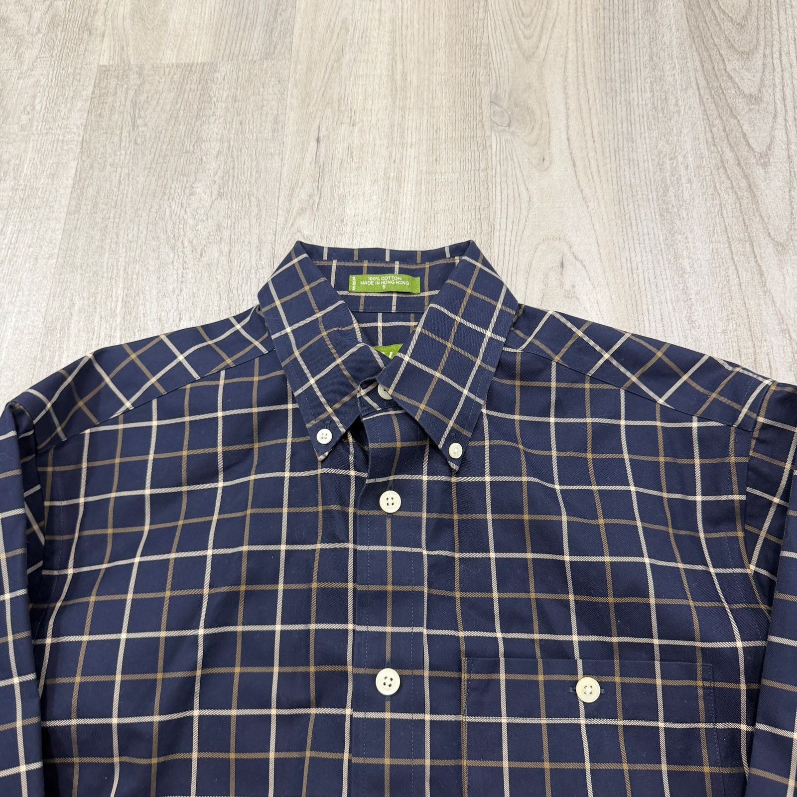 Orvis Orvis Shirt Men's Small Blue Plaid Check Long Sleeve Button Size US S / EU 44-46 / 1 - 3 Thumbnail