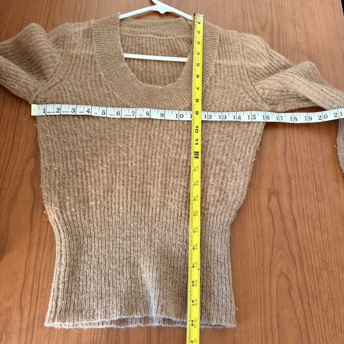 Jacquemus Jacquemus La Maille Dao Ribbed-Knit Sweater Italy 36 Beige Size XS / US 0-2 / IT 36-38 - 6 Thumbnail